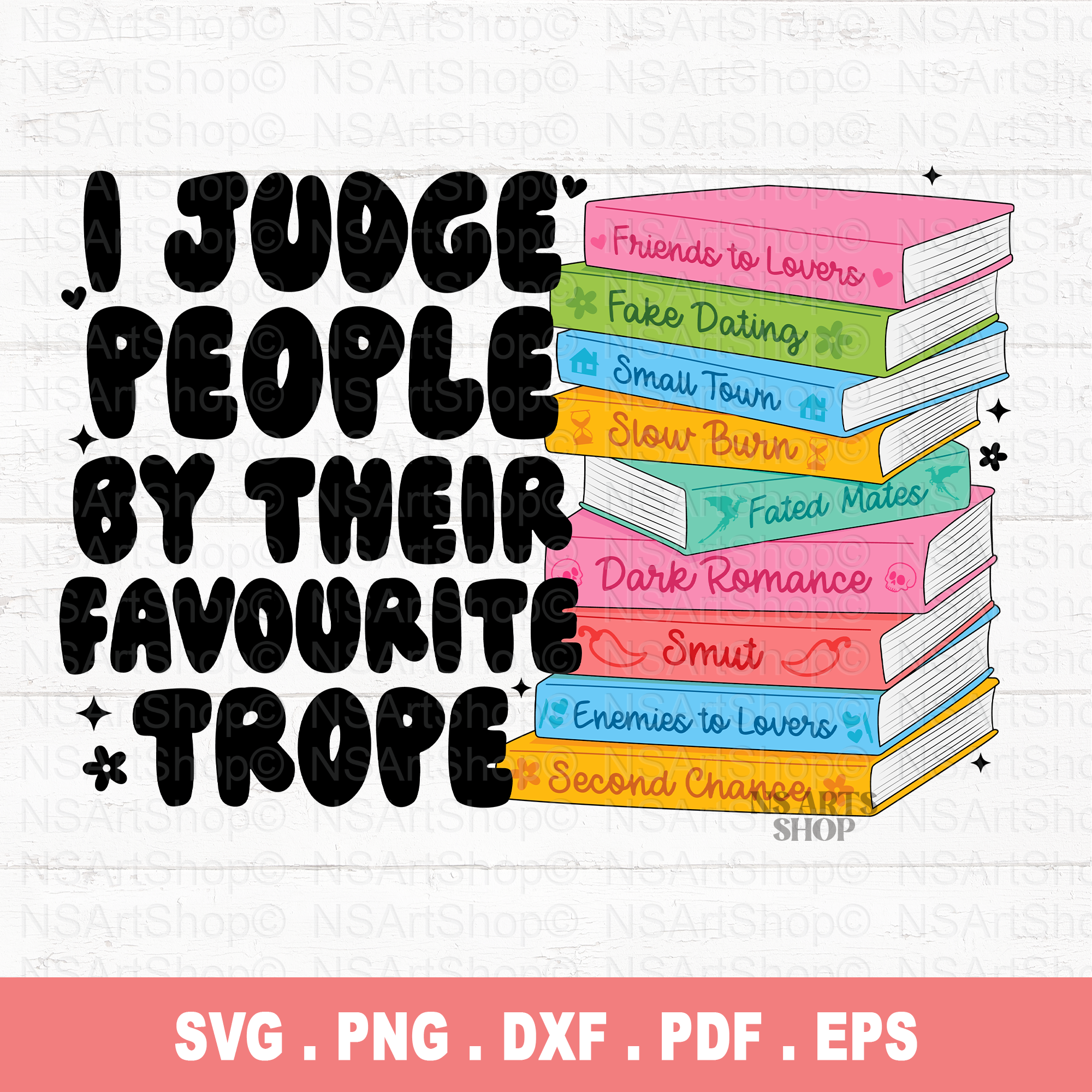 I Judge People By Their Favourite Trope SVG / PNG