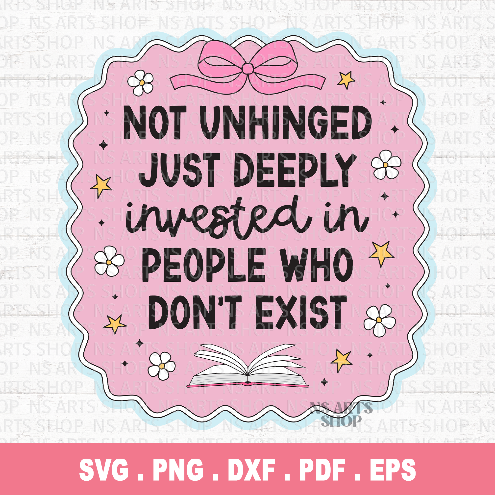 Deeply Invested In People Who Don't Exist SVG / PNG