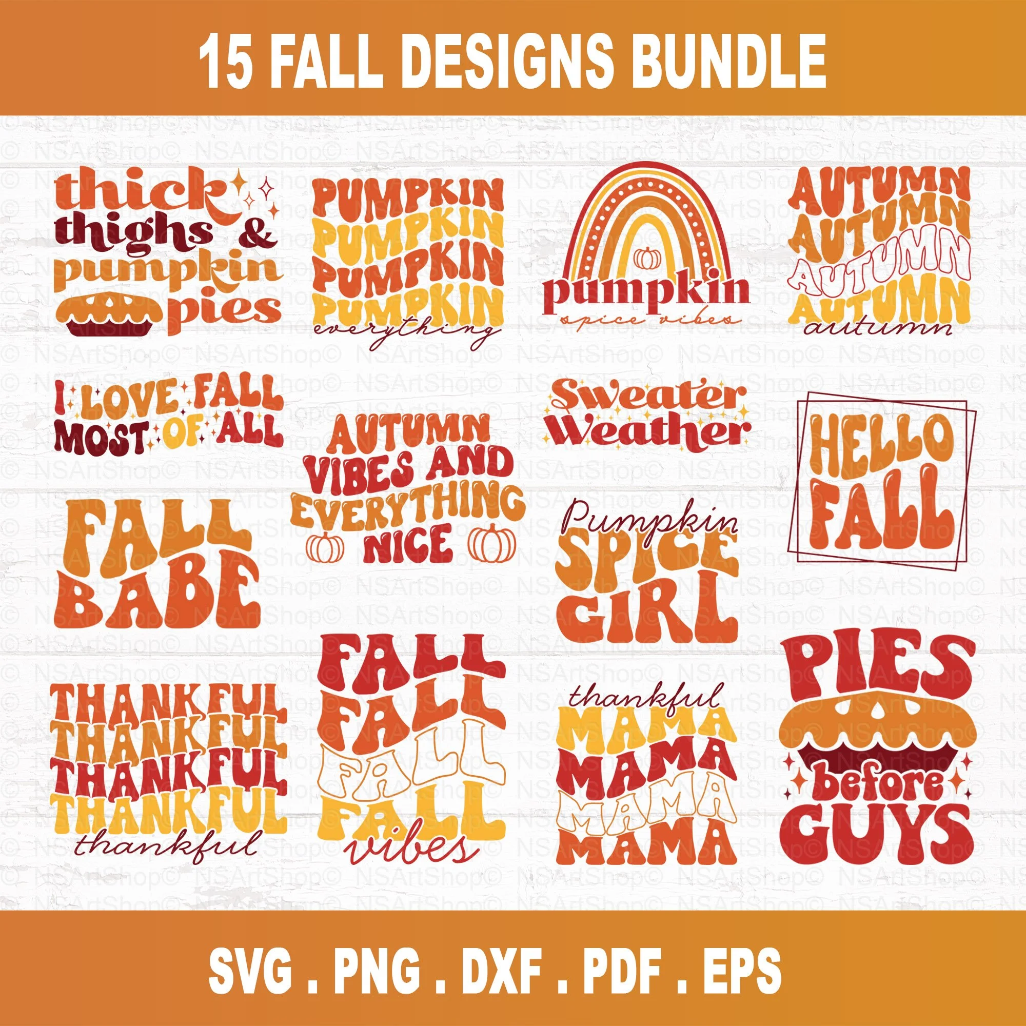 Fall SVG Bundle