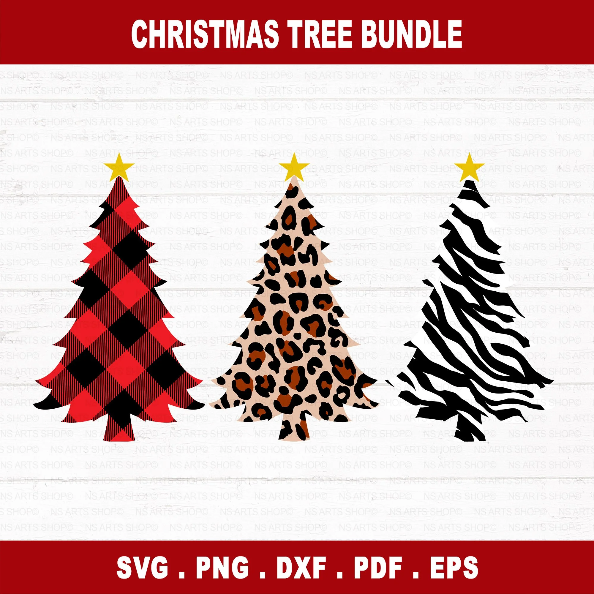 Christmas Tree SVG Bundle