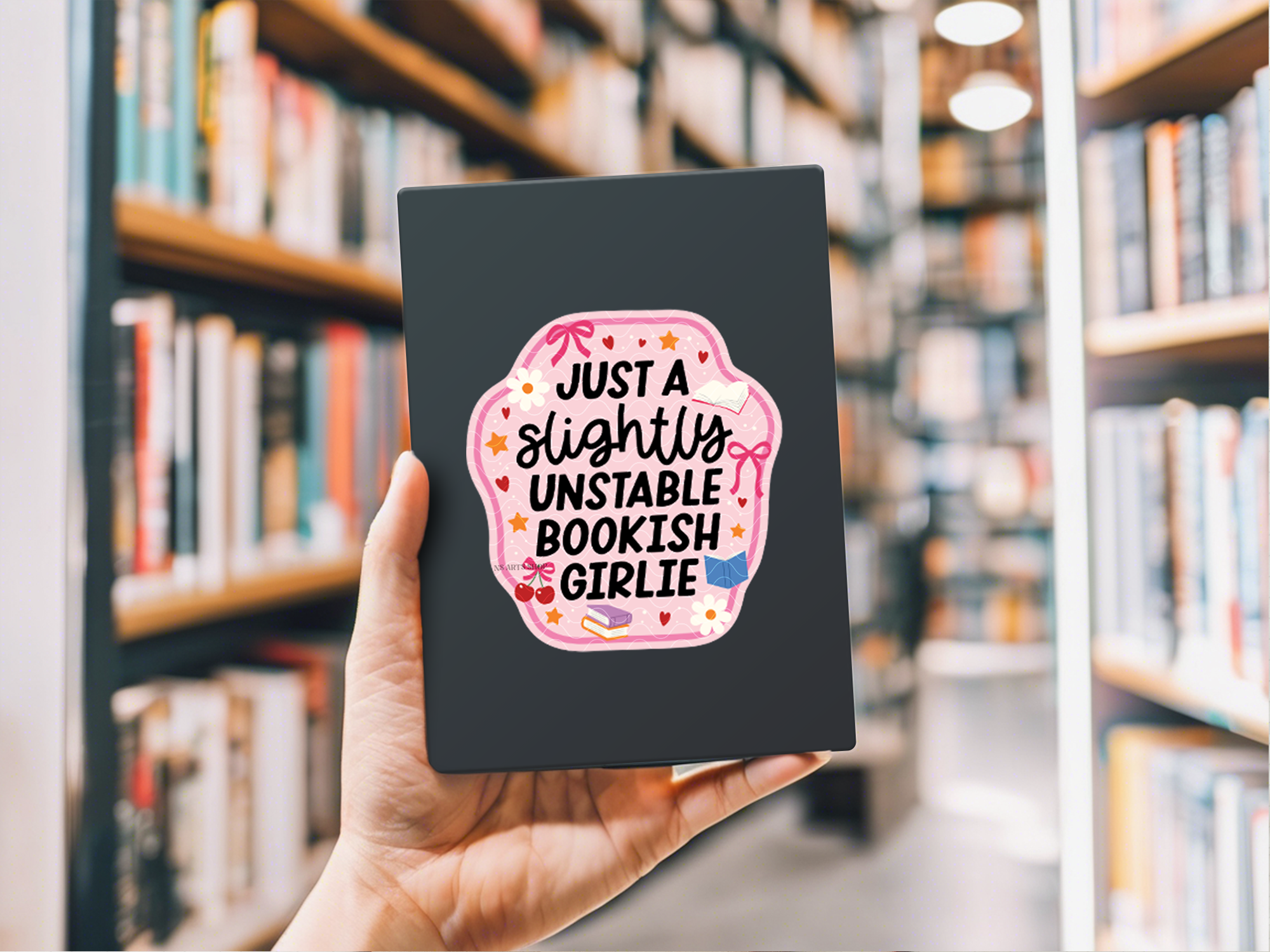 just-slightly-unstable-bookish-girlie-png-svg-design.png