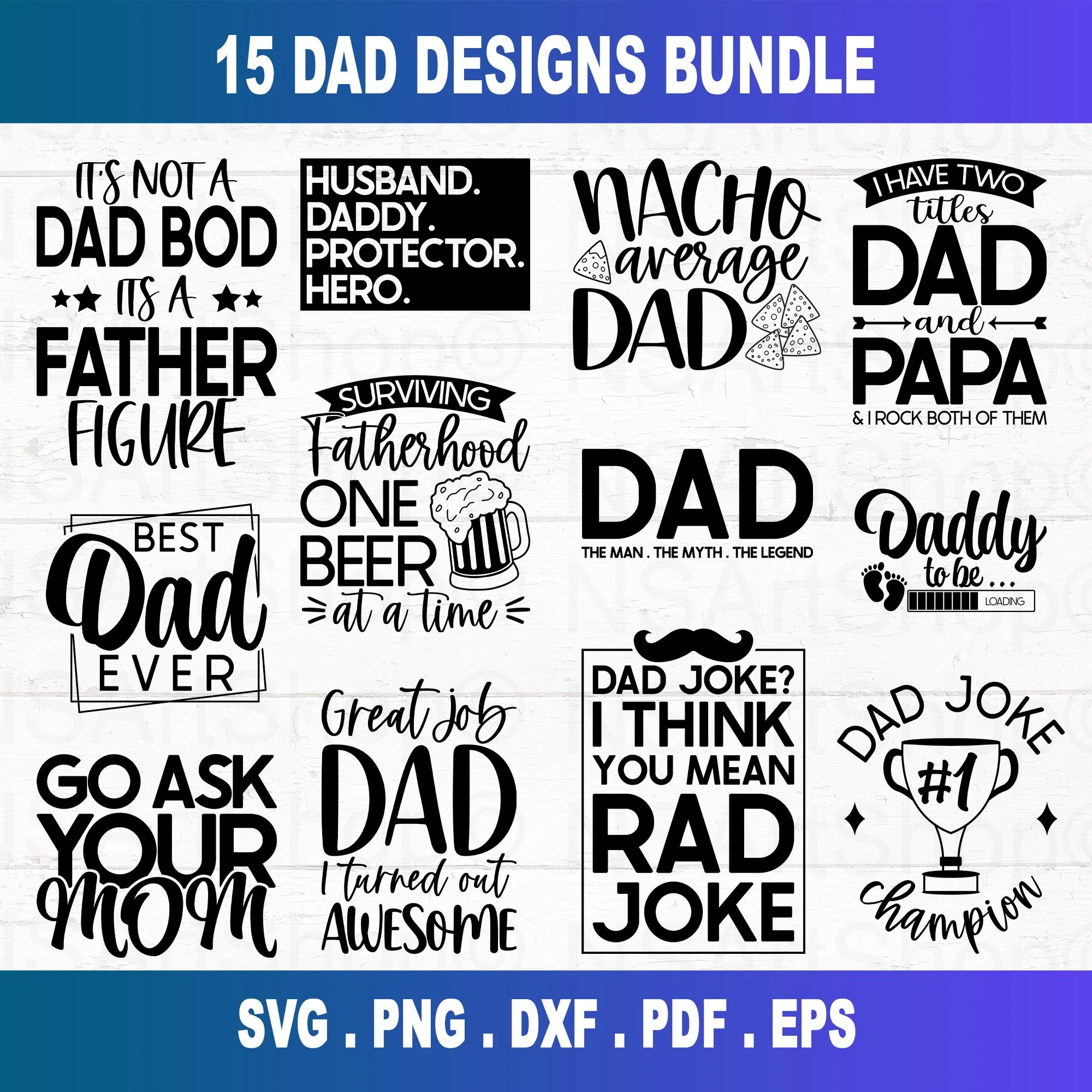 Father's Day SVG Bundle