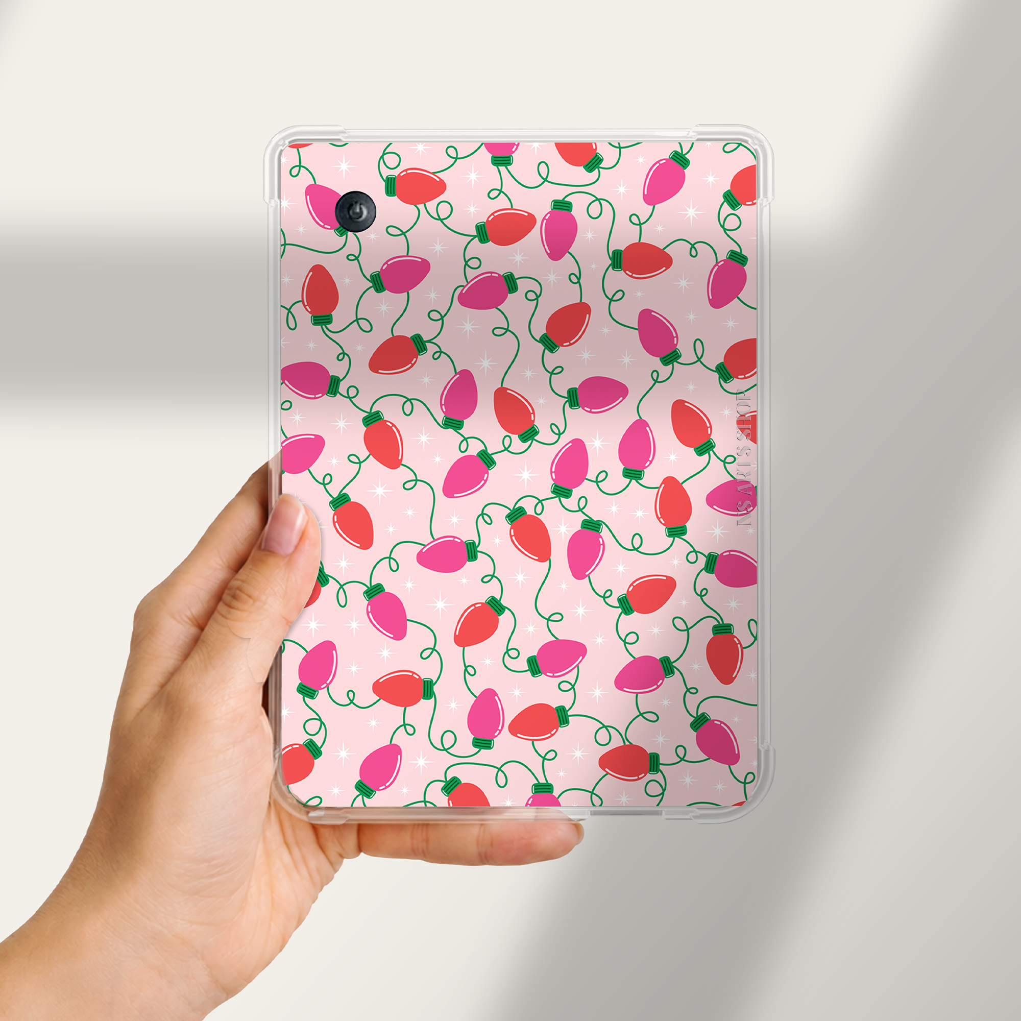 Christmas Lights Kobo Case Insert design