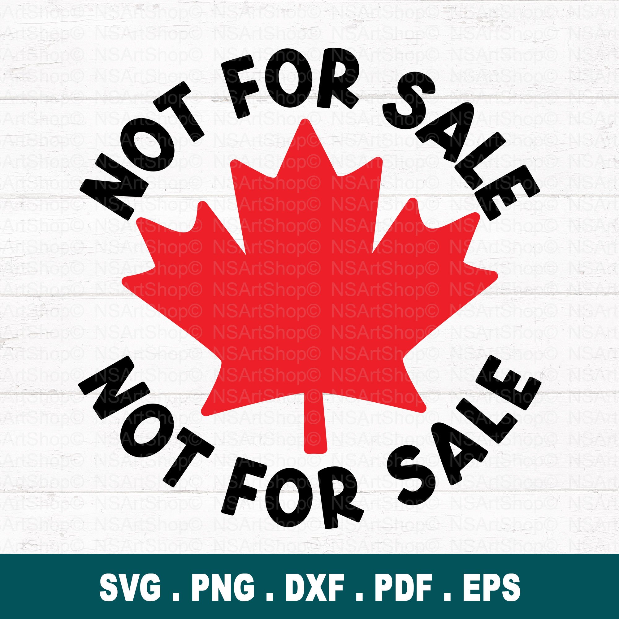 Canada Is Not For Sale SVG