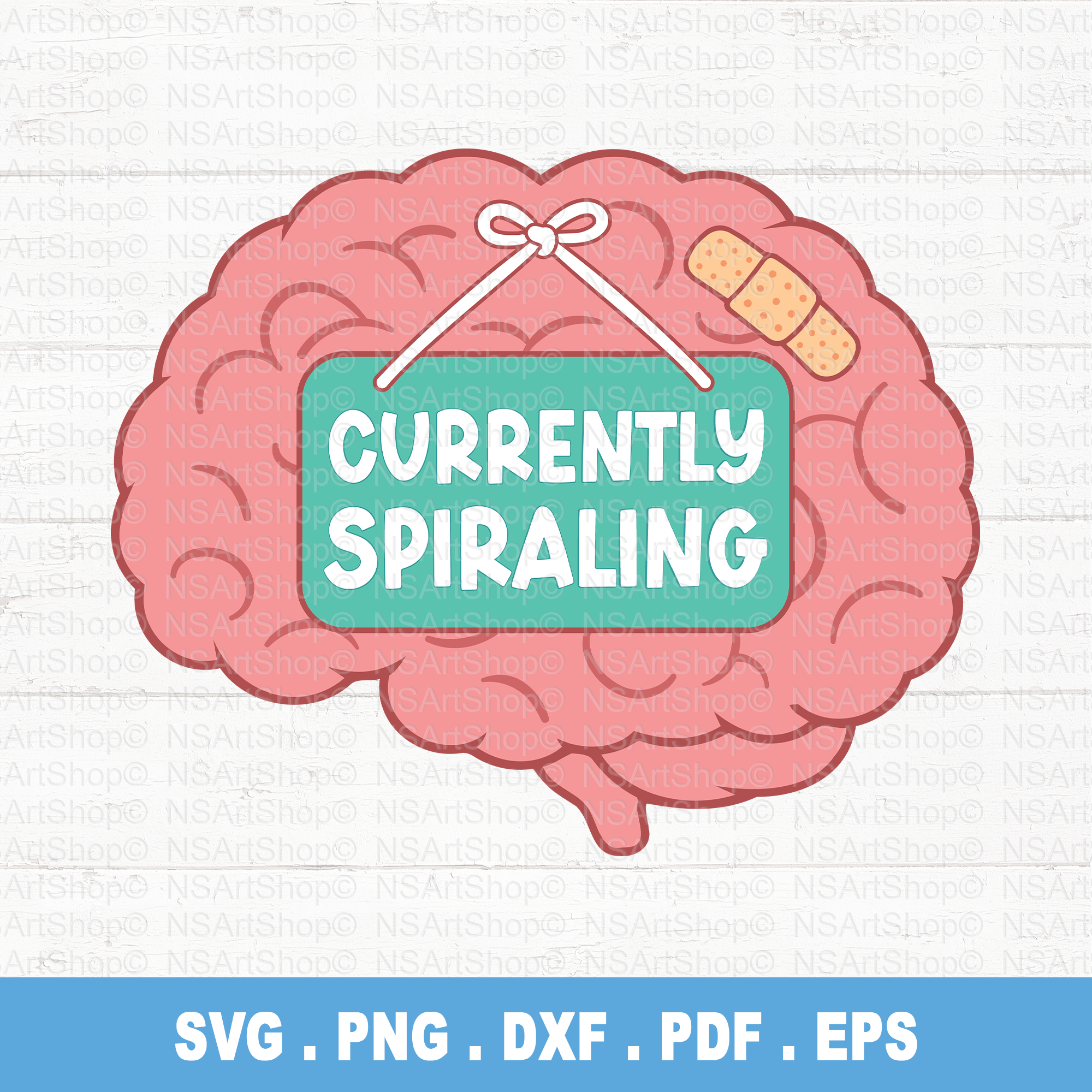 Currently Spiraling PNG / SVG