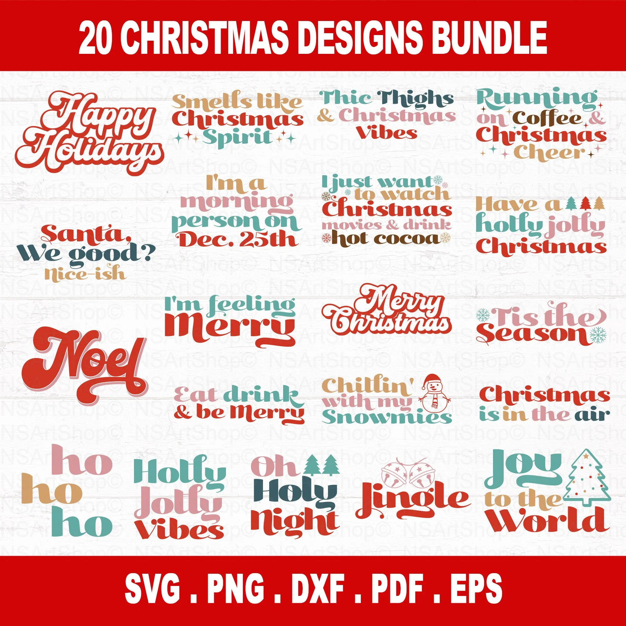 Christmas SVG Bundle