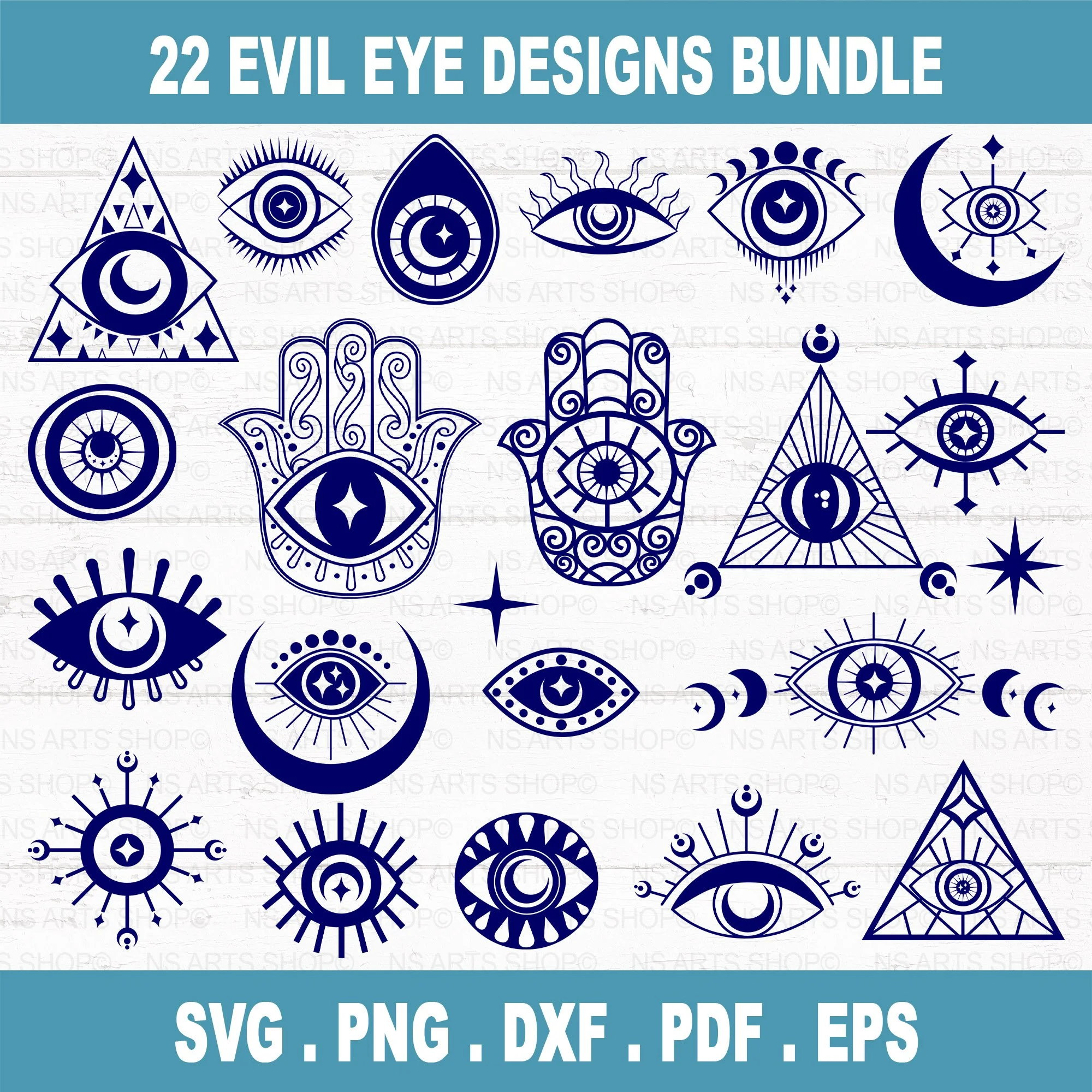 Evil Eye SVG Bundle