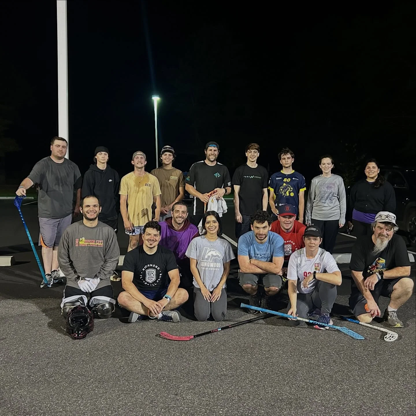 Thank you to all who shared, liked, posted, and attended on Monday! At the height of the evening including spectators, we had around 25 of you come out in the cold and rain to support! 

We were able to raise over $400 for the @usafb_women team with 