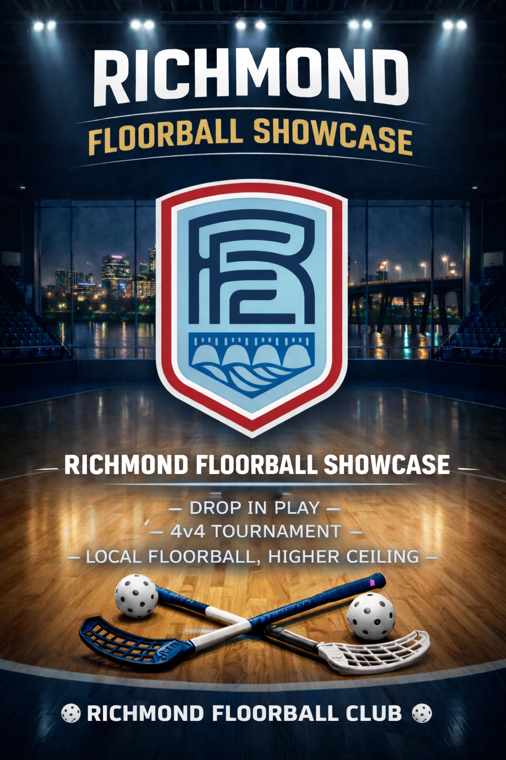 Richmond Floorball Showcase Draws 51 Players from Three States, Expands Local Participation in RVA