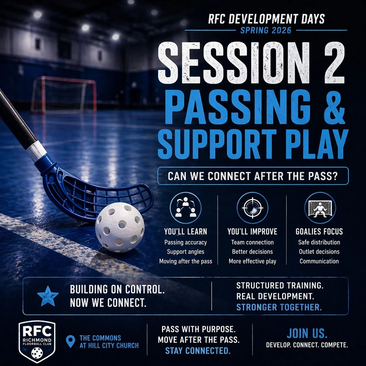 RFC Development Days - Session 2 of 7

@hillcityrva Saturday 11-1pm see you on the court!!