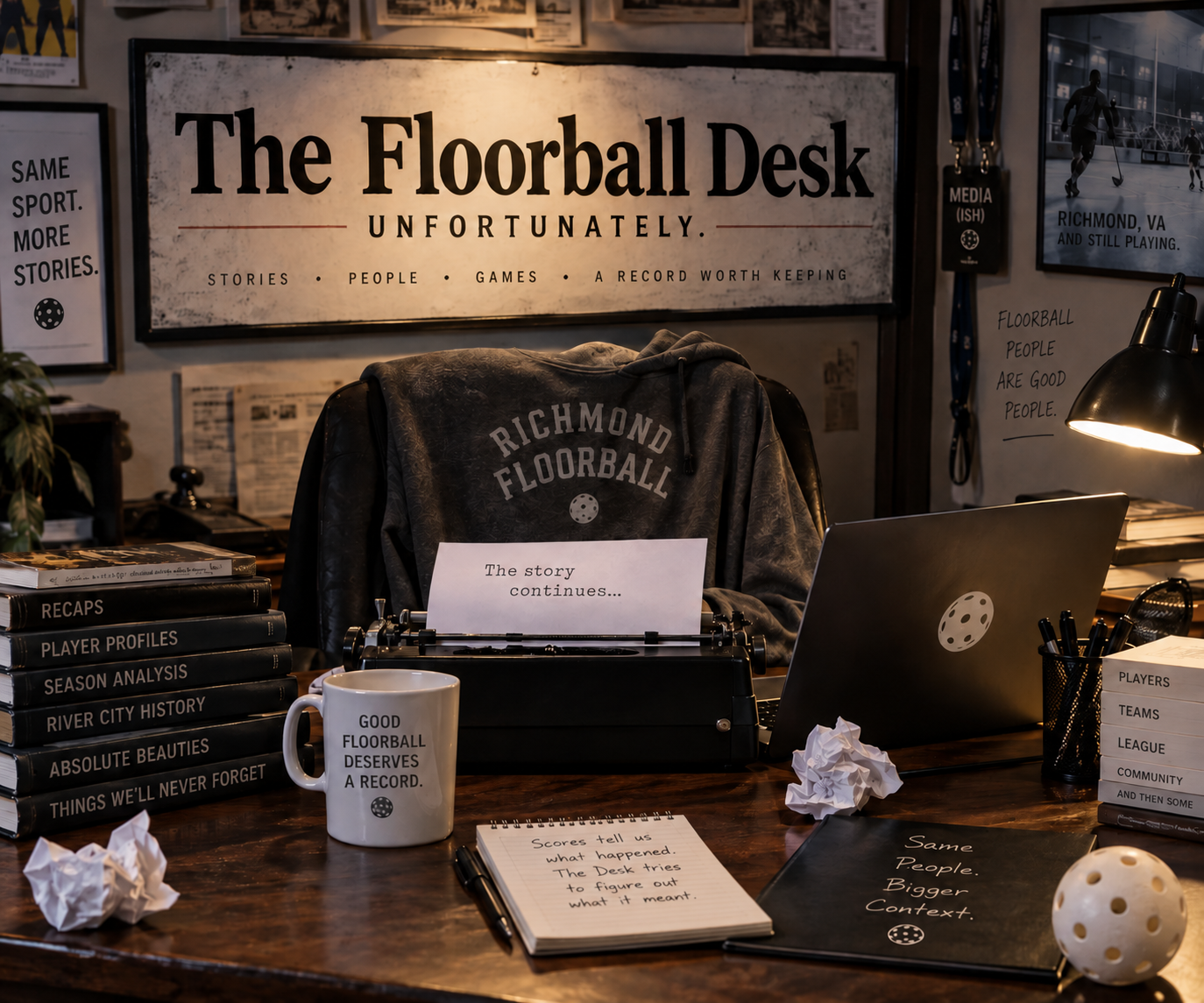 The Floorball Desk Arrives Amidst Controversy