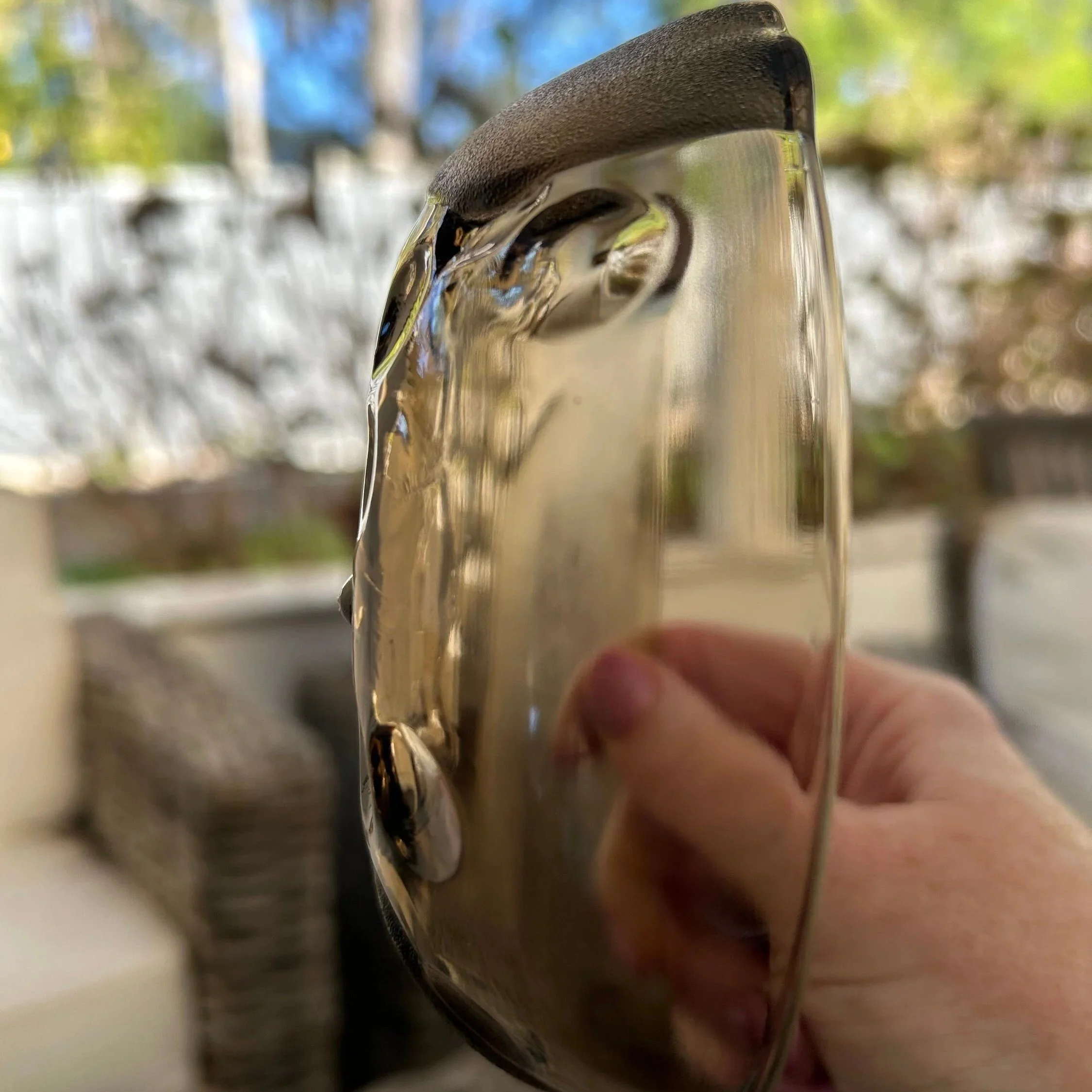 Profile of a single bowl showing clean lines and slight taper