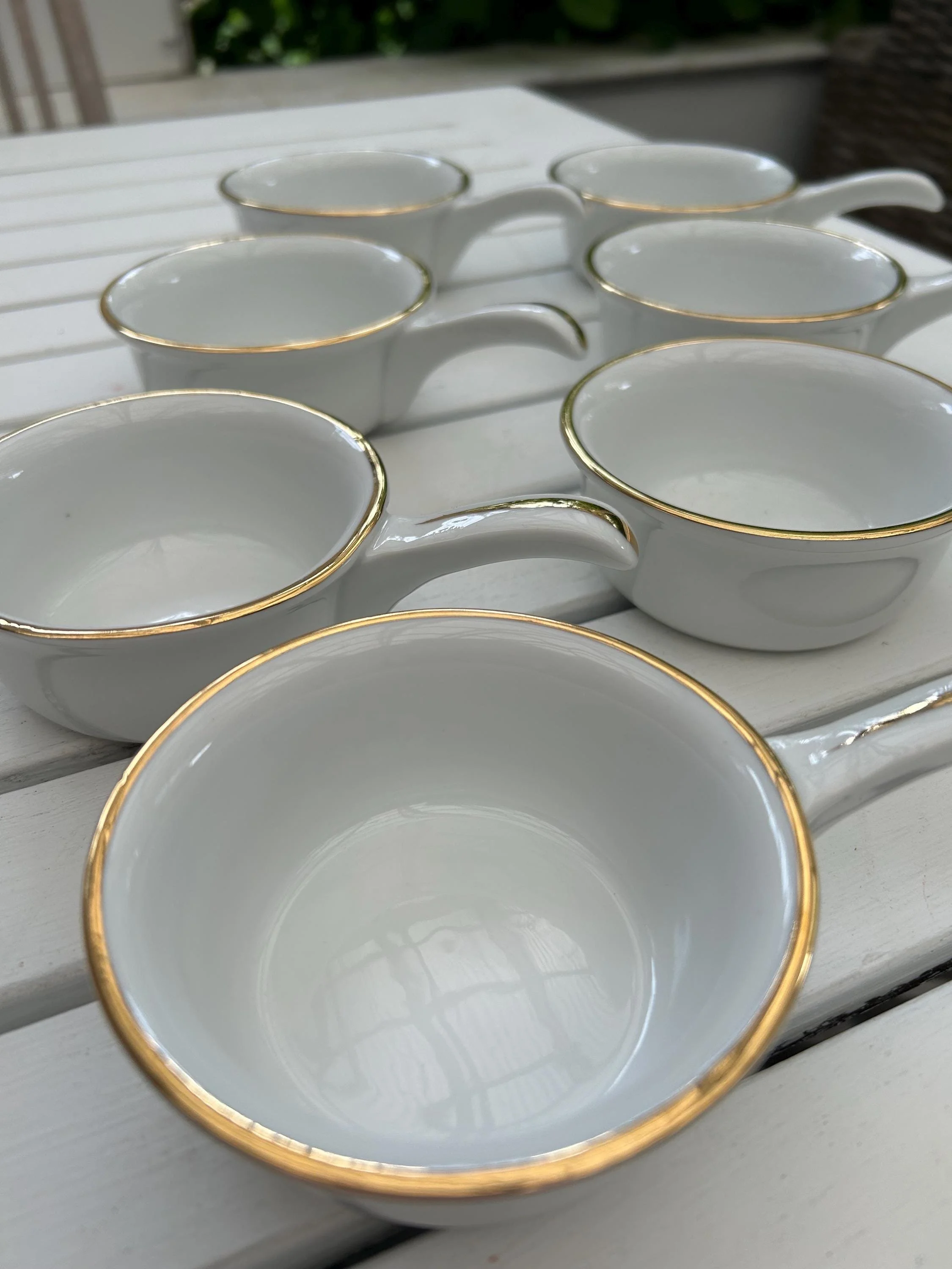 Group shot showing all cocottes from a side angle