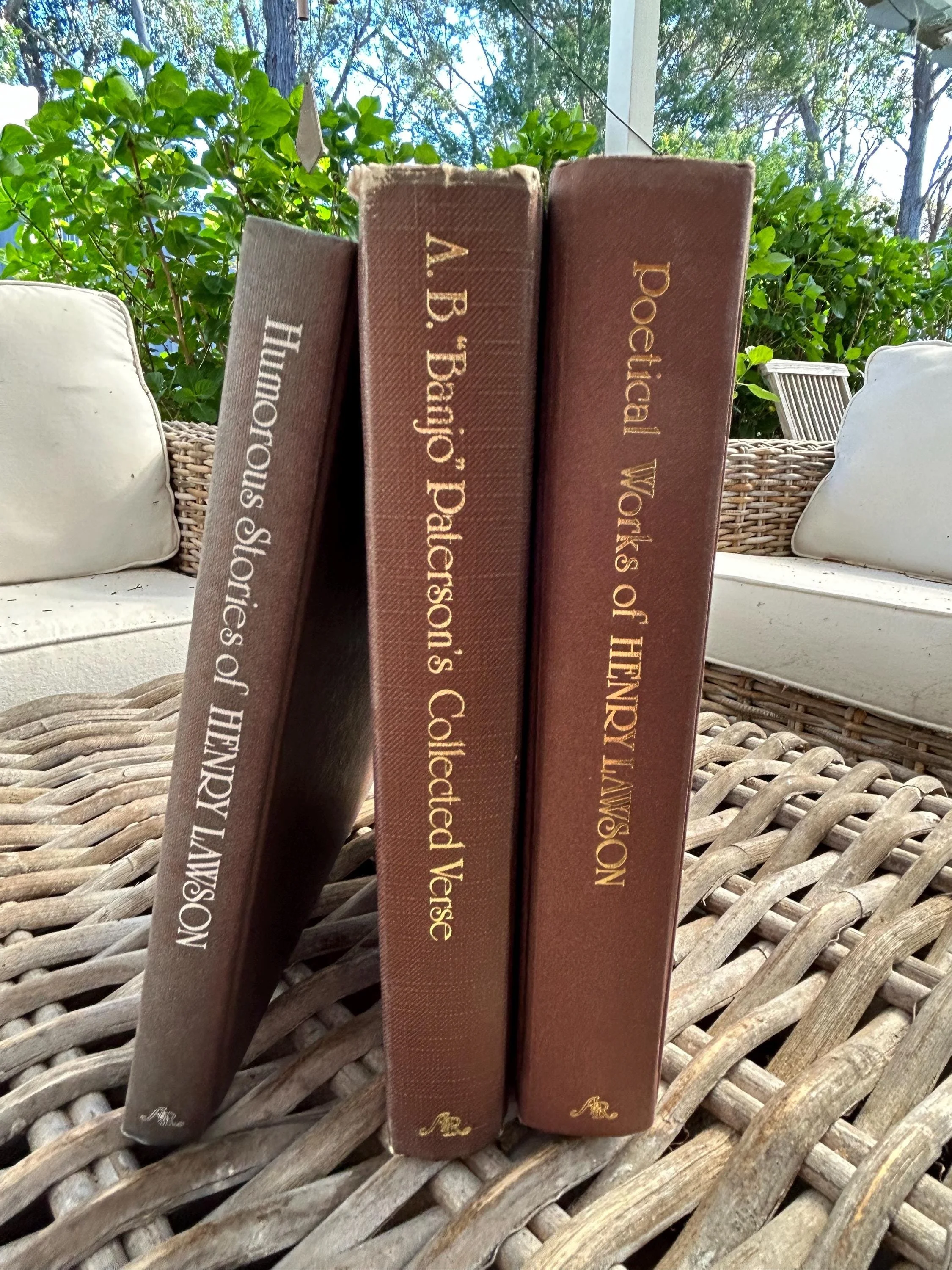 A.B. "Banjo" Paterson & Henry Lawson Collected Works | Illustrated Editions | Set of 3 | Vintage Australian Literature