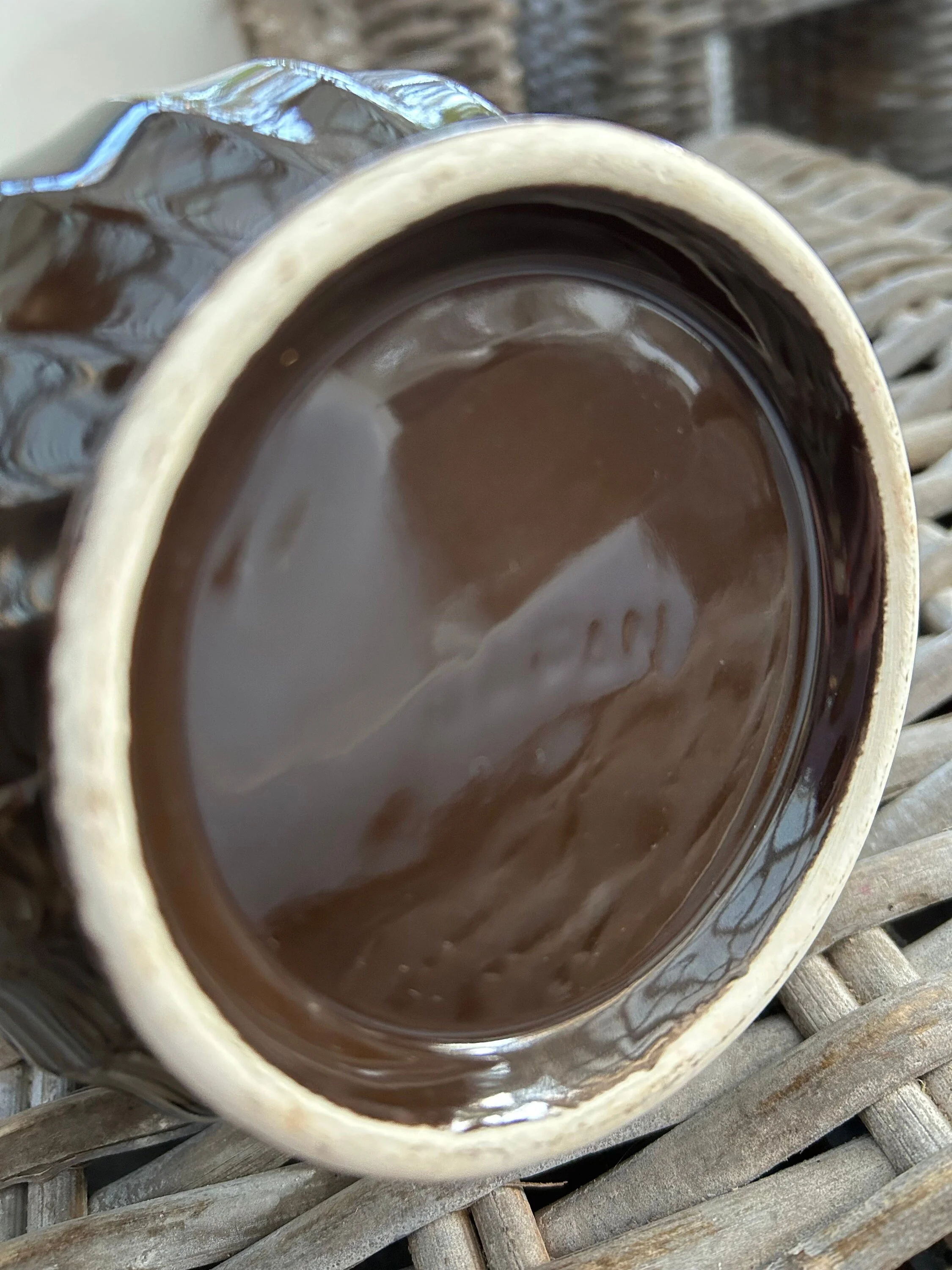 Underside of teapot base with “Japan” maker’s mark
