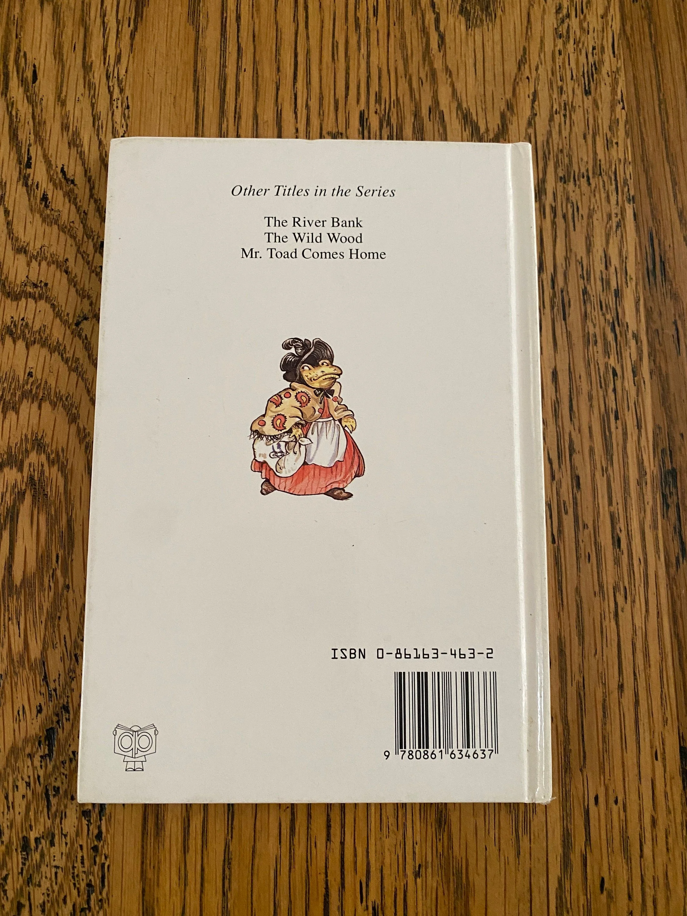 Back cover listing other titles in the series