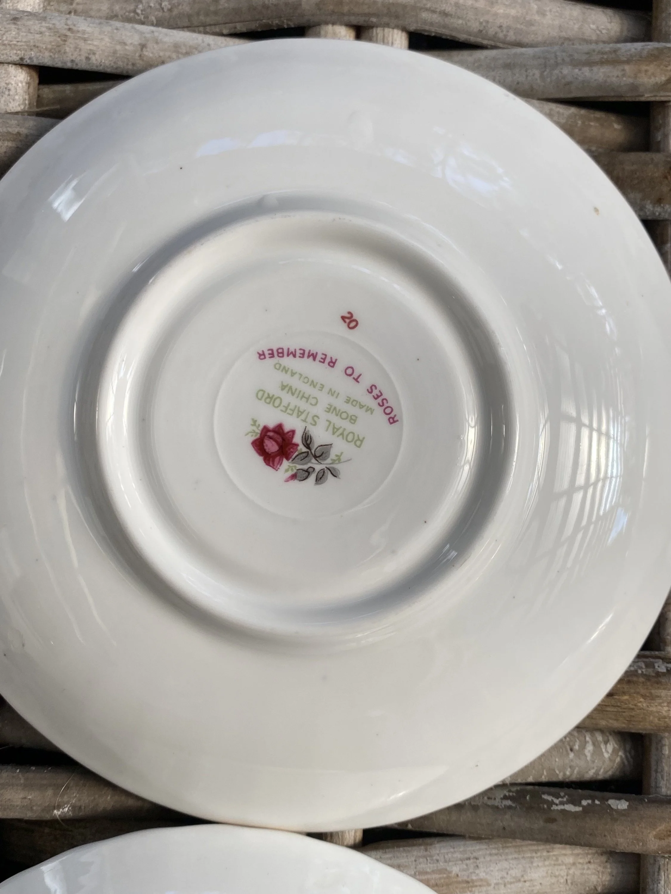 Reverse side view highlighting glaze and foot rim condition