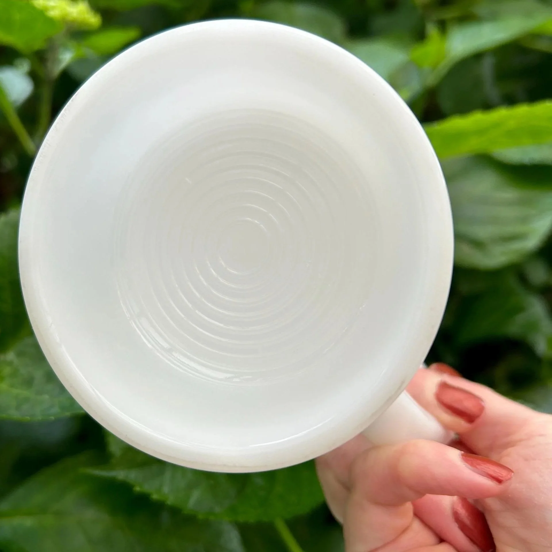 Top-down view of rim – circular base pattern shown