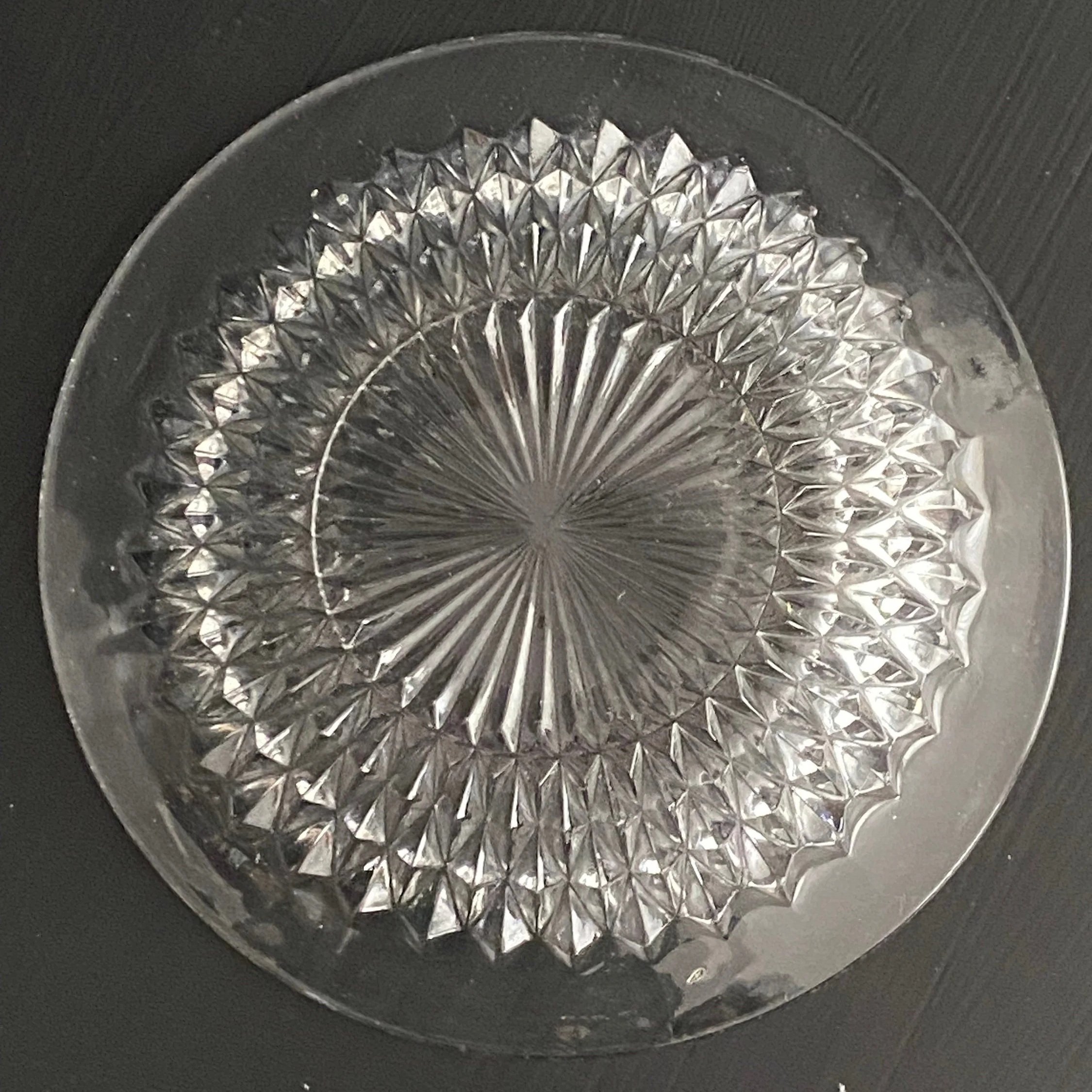 Overhead shot highlighting concentric geometric design