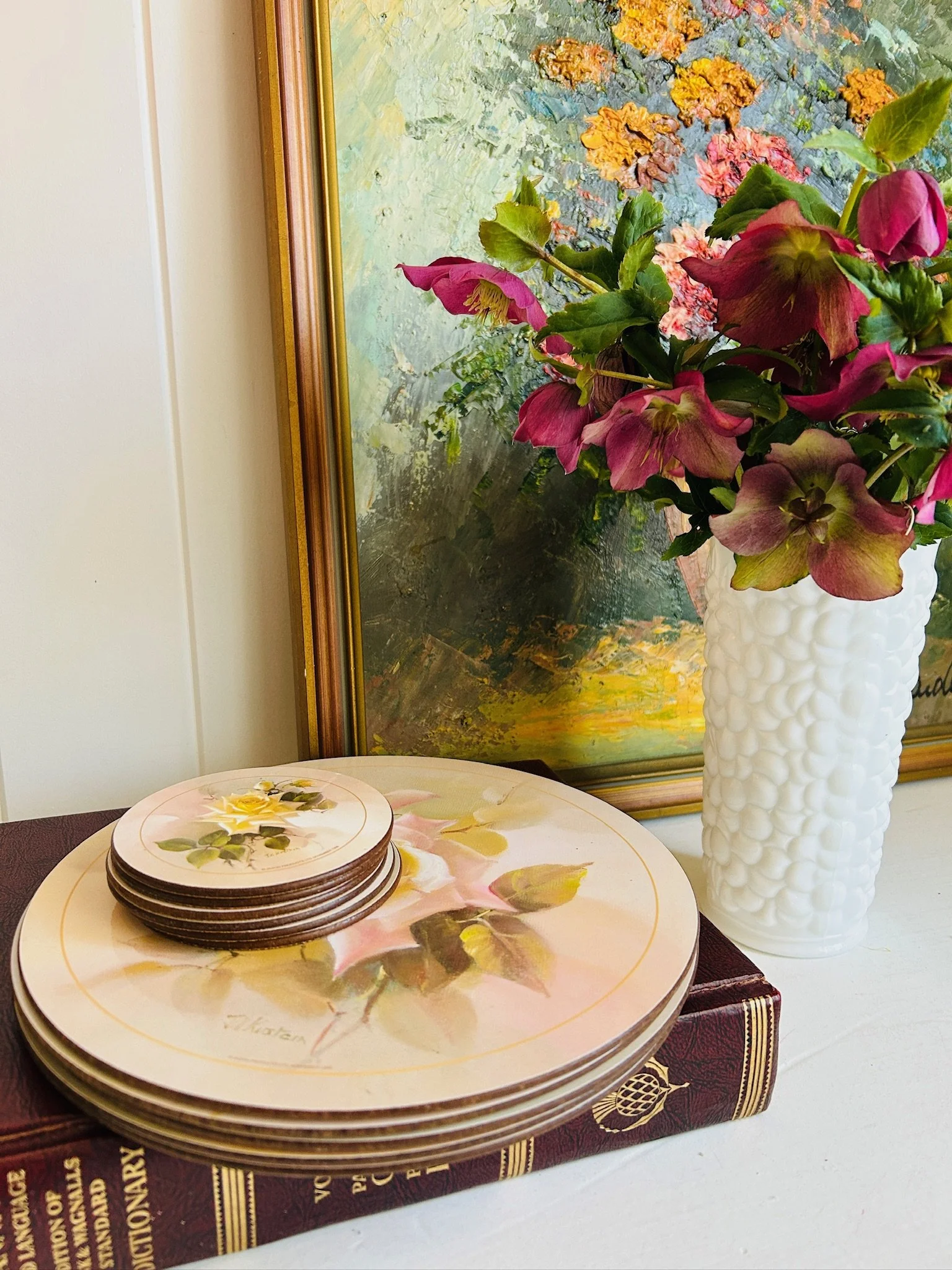Jason Rose Placemats & Coasters - Jill Kirstein Artwork | Set of 12, 1998