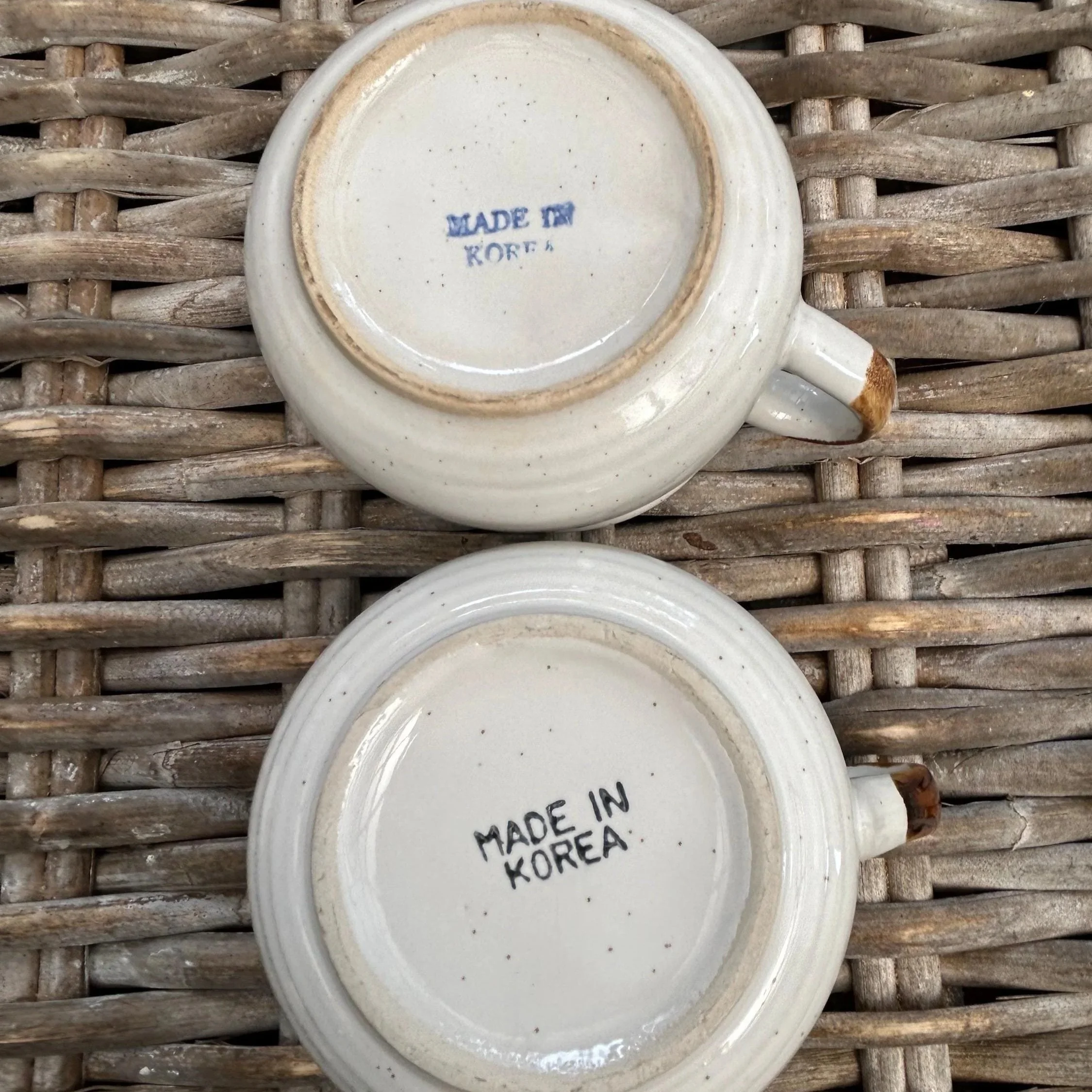 Underside view showing "Made in Korea" stamp