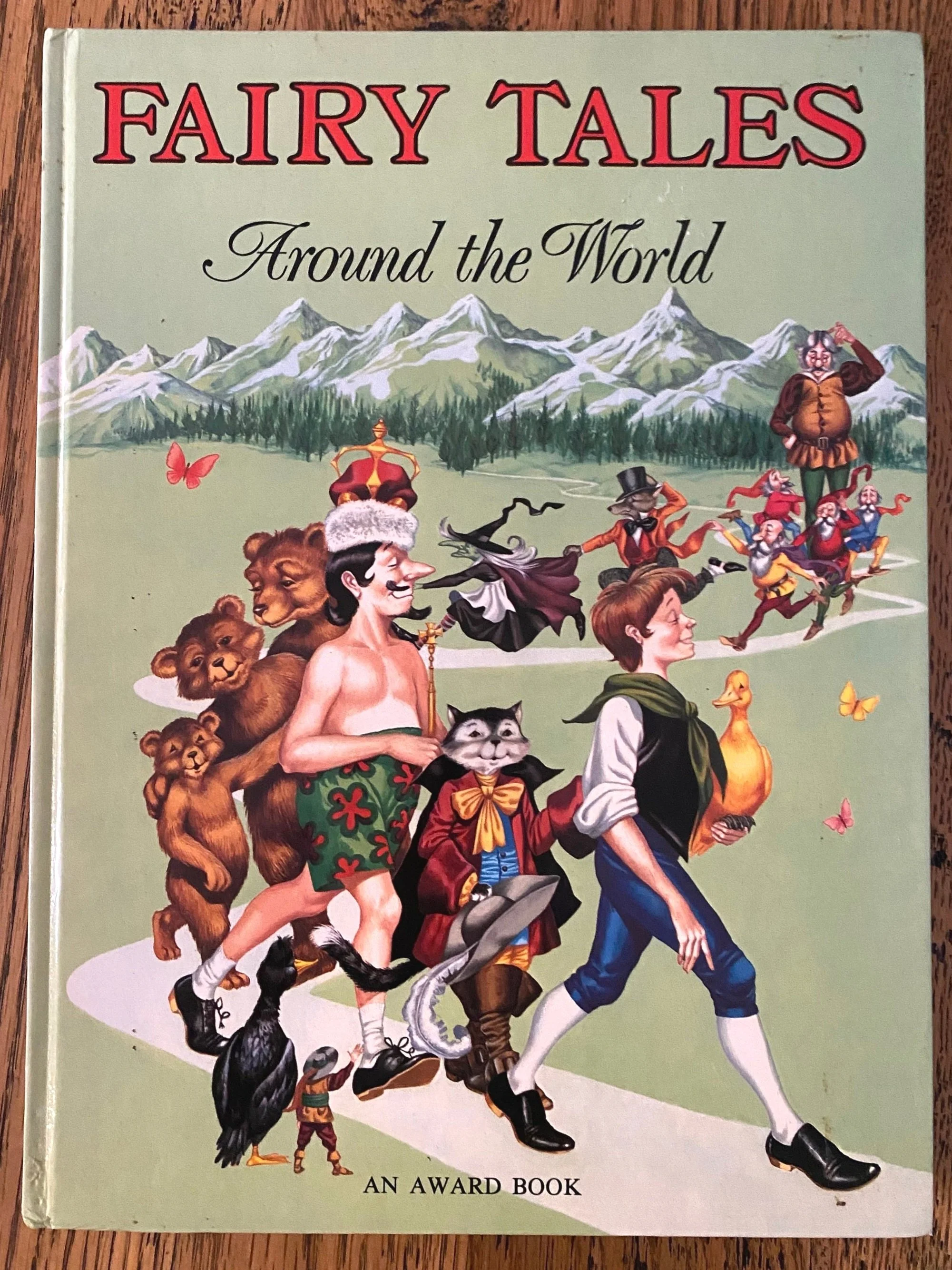 Fairy Tales Around the World | 1981 Illustrated Hardcover | Award Publications Ltd.