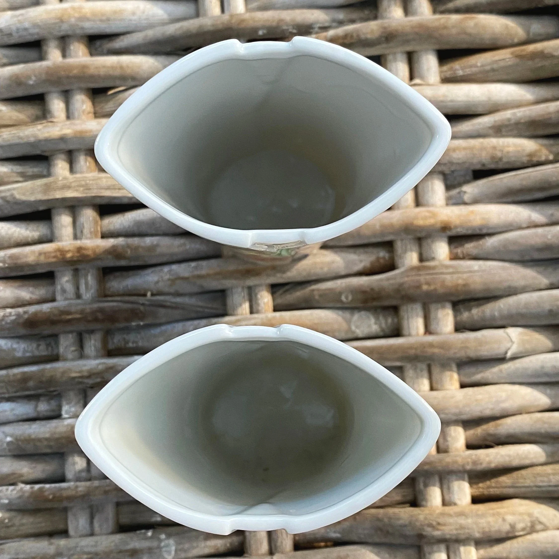 Top-down view showing clean interior and slightly flared lip