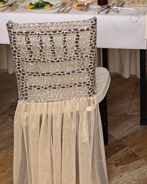 Sequin Chair Covers