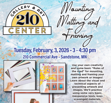 Mounting, Matting, and Framing Class