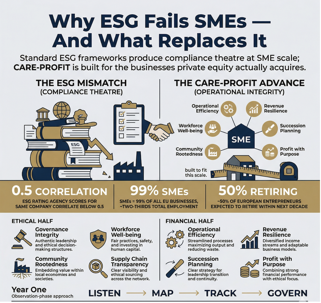 Why We Replaced ESG With CARE-PROFIT: What Changed and Why It Matters for Your SME