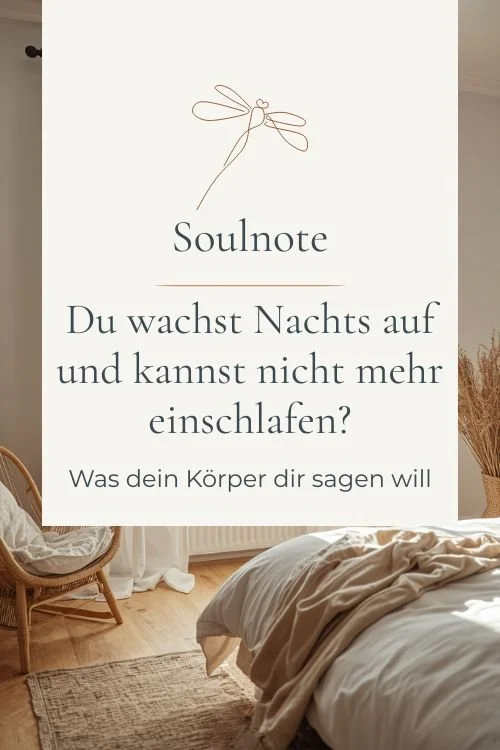 Nachts aufwachen und nicht mehr einschlafen können: </span>
