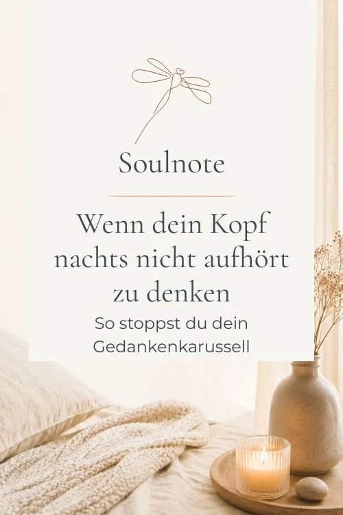Wenn dein Kopf nachts nicht aufhört zu denken 