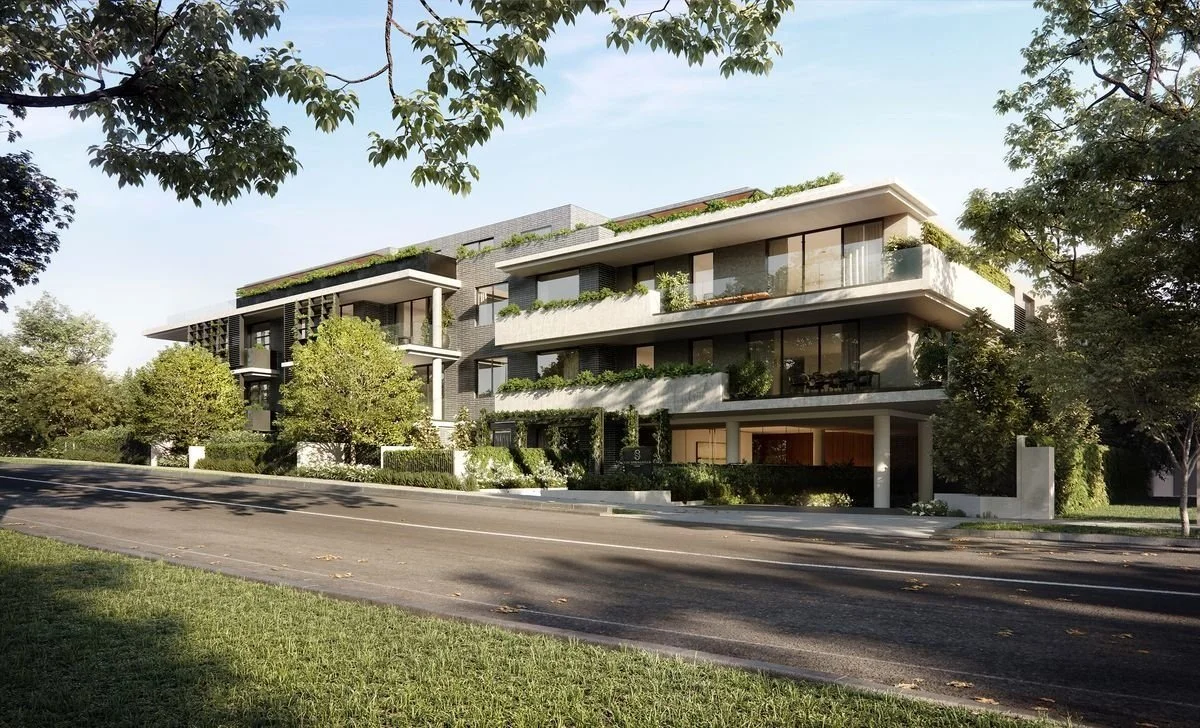 apartment building texas real estate development steven manicom mid century modern design