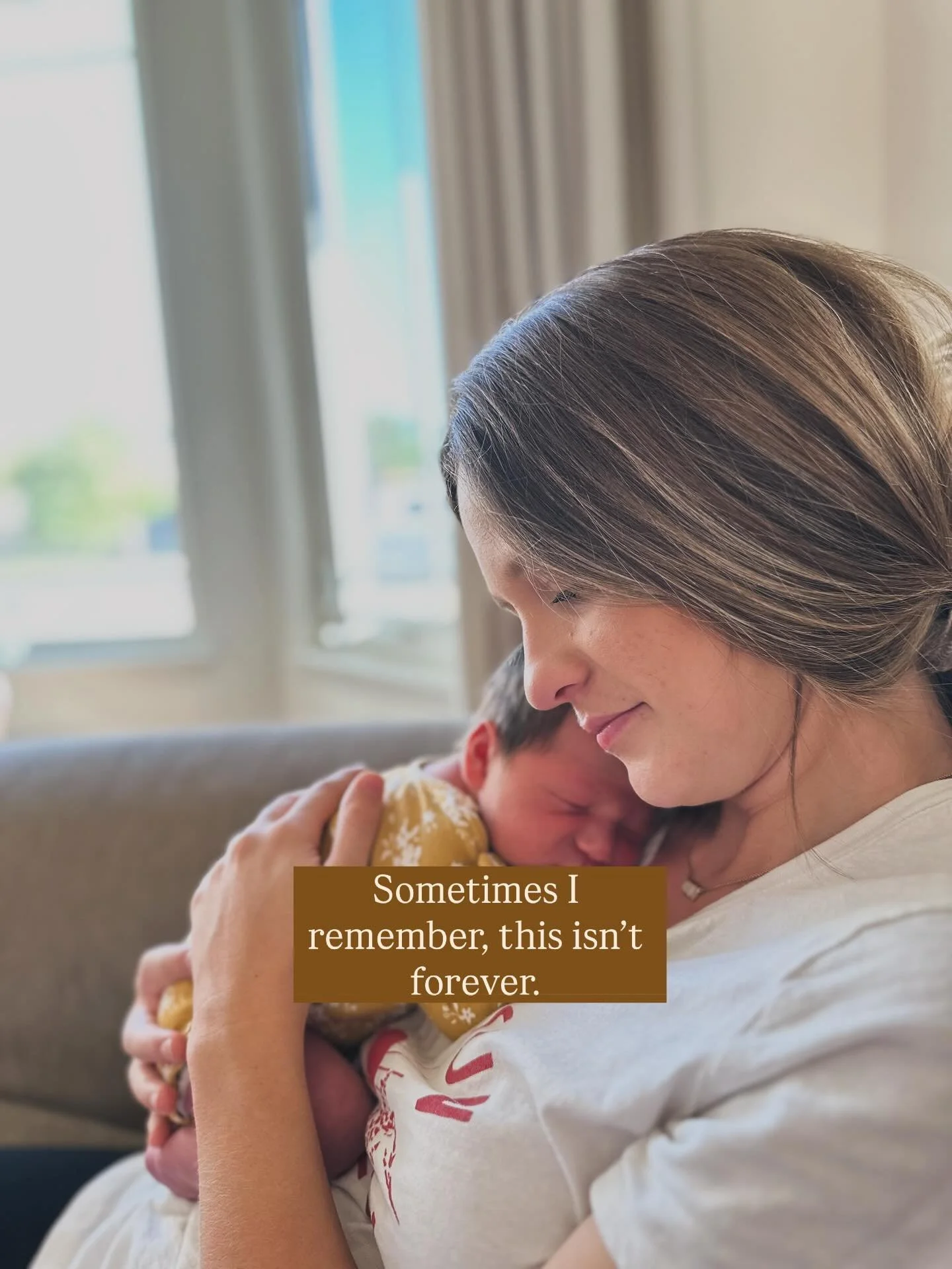 I spent so much of early motherhood busy. Trying to stay on top of things. Trying to be productive. Trying to feel like I was doing enough&hellip;

Looking back, I think I filled the quiet because slowing down felt uncomfortable. But in all the doing