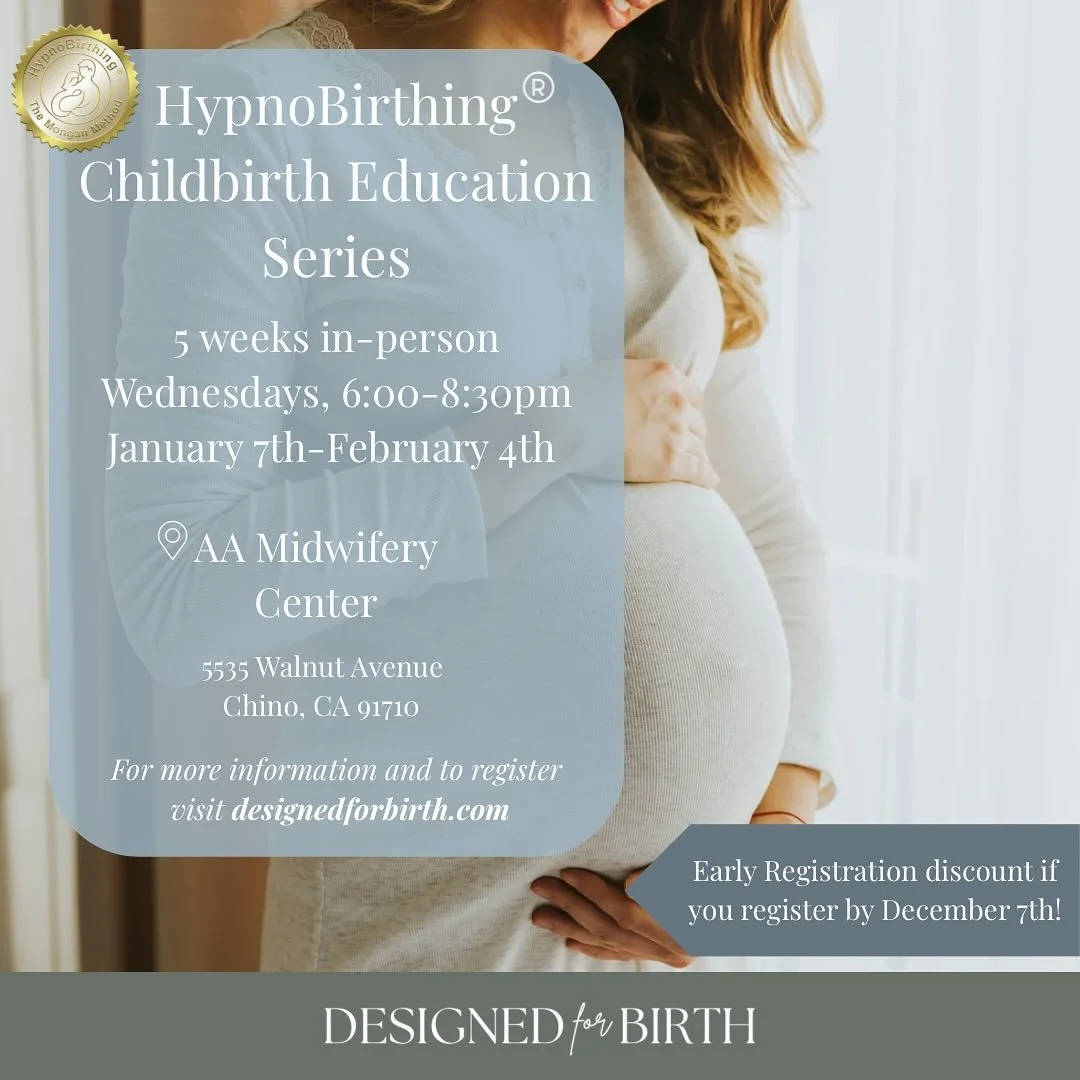 Come join one of the best childbirth education classes✨ You&rsquo;ll leave with all the techniques to have a calm and confident birth experience. Breathing, relaxation, comfort measures, partner tools all included. 

If you&rsquo;re: 
✨ A first time 