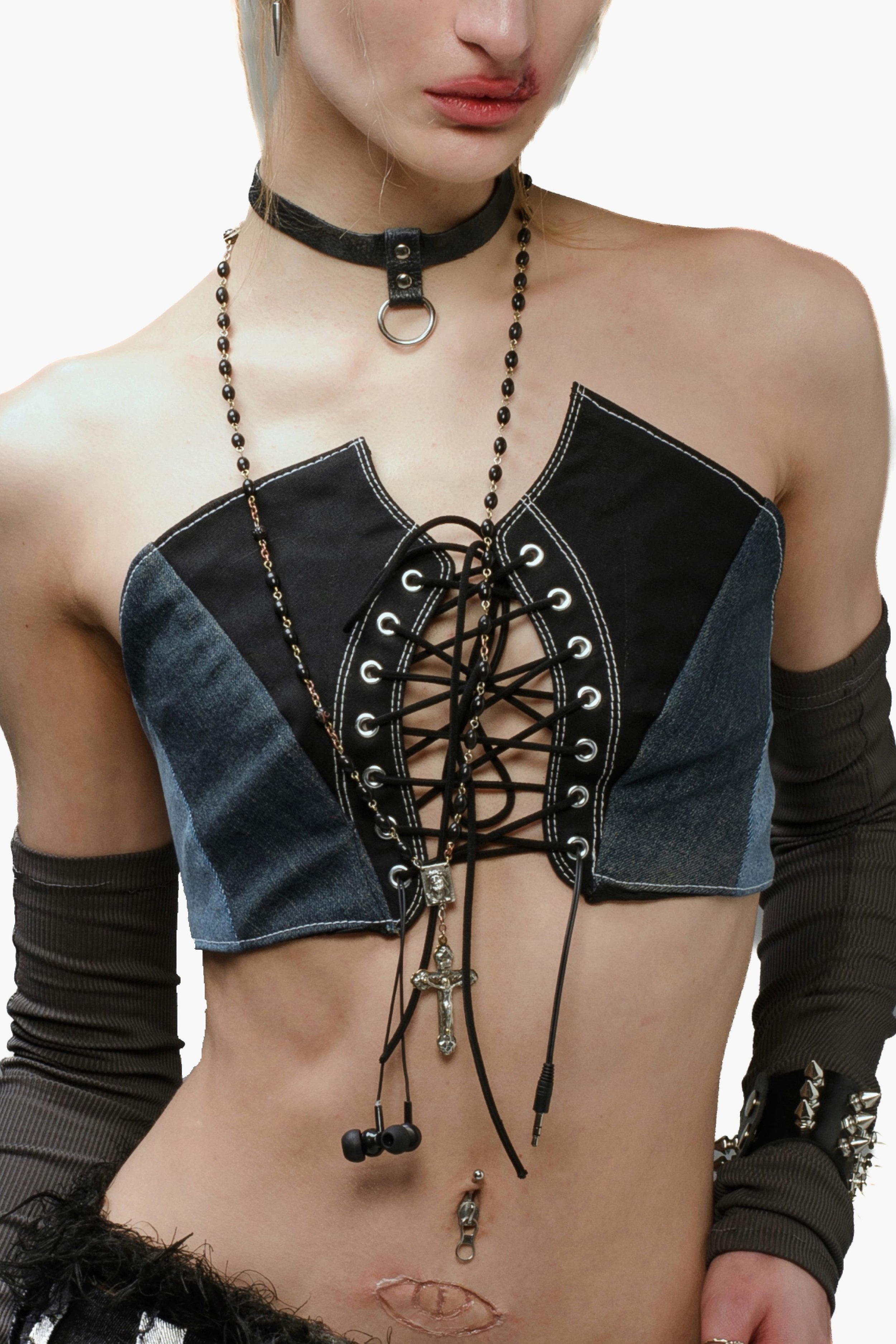 Metalhead Sneaker-Corset