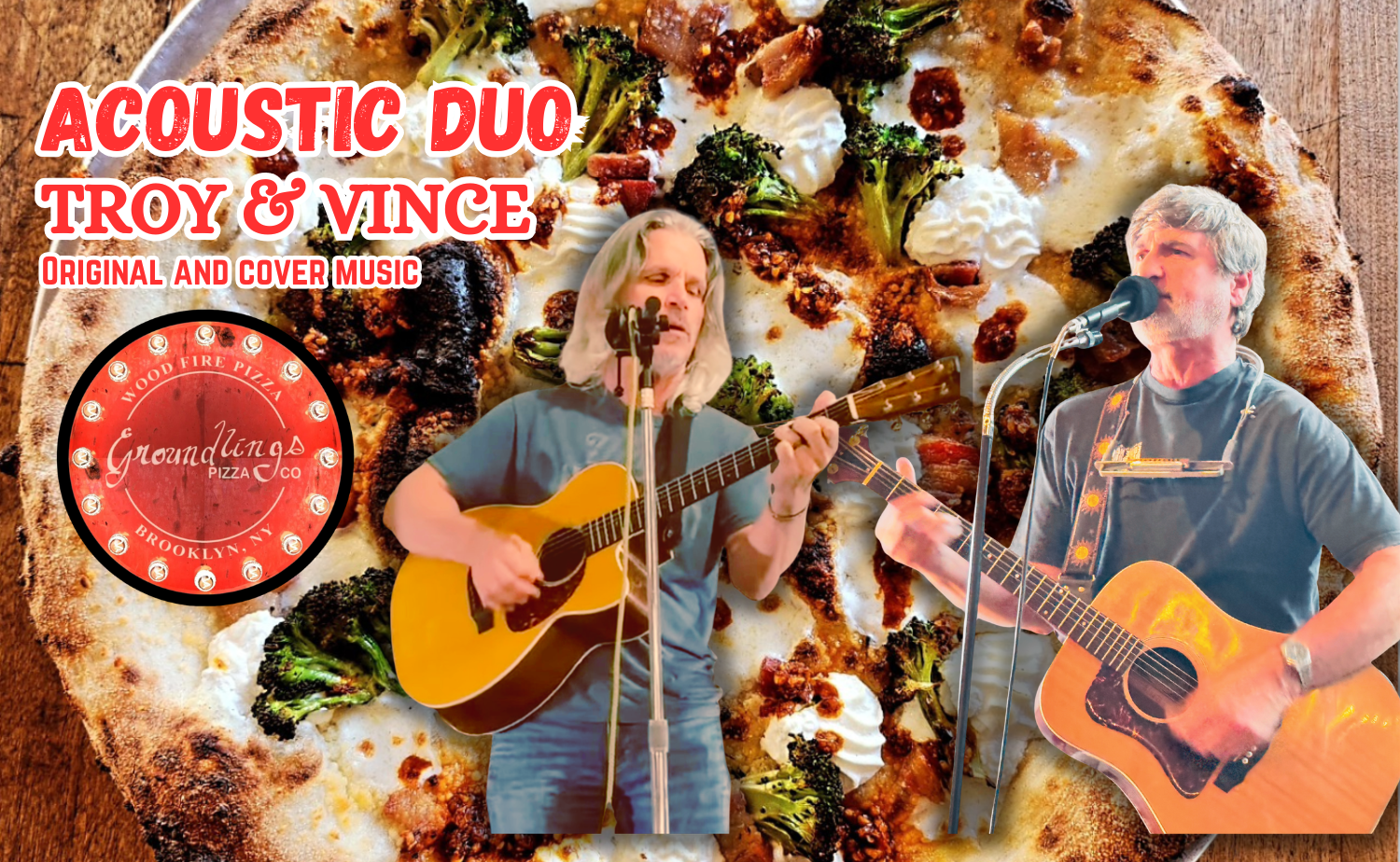  Groundlings Pizza / Troy & Vince