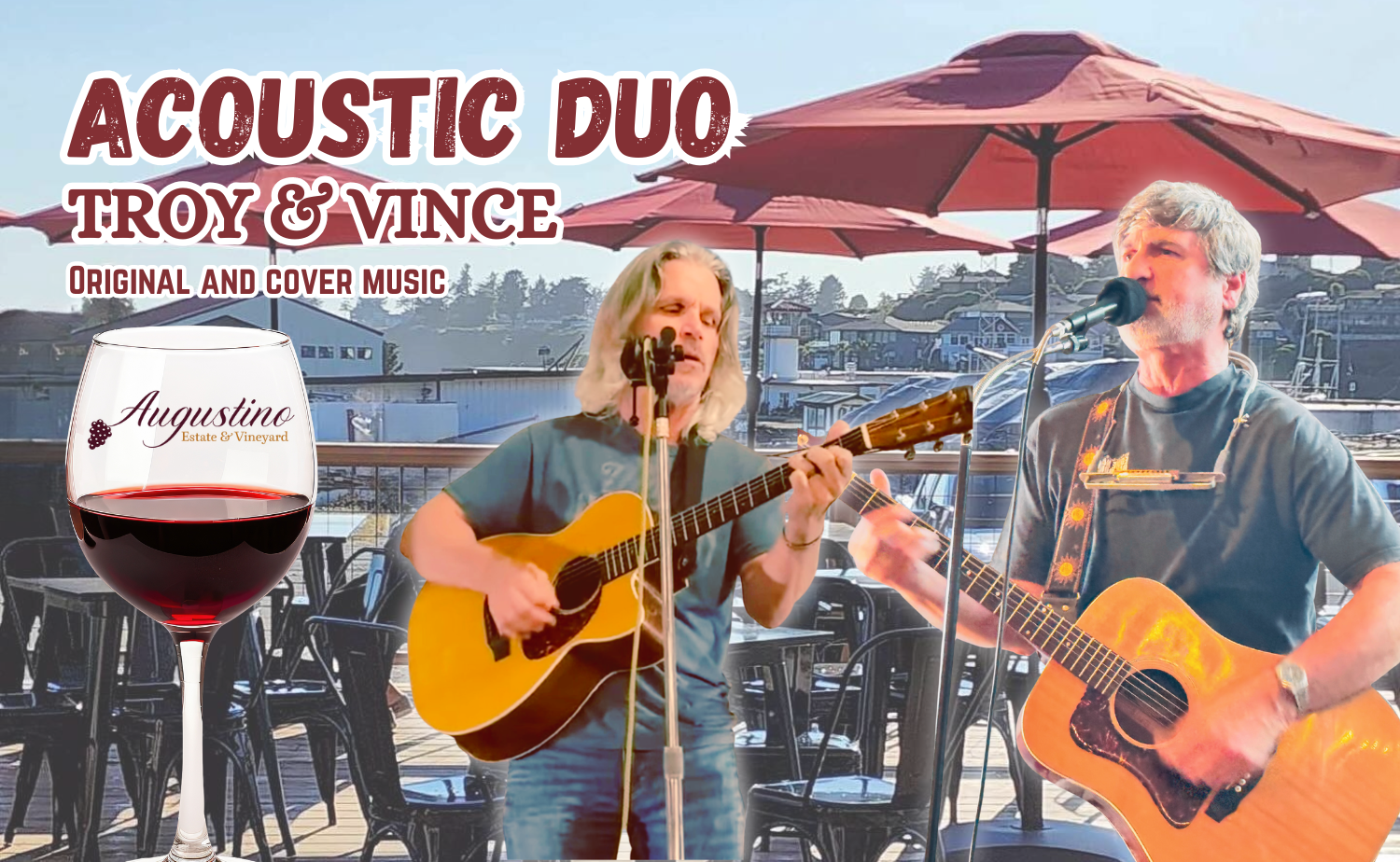 Augustino Winery Brookings Tasting Room - Troy & Vince