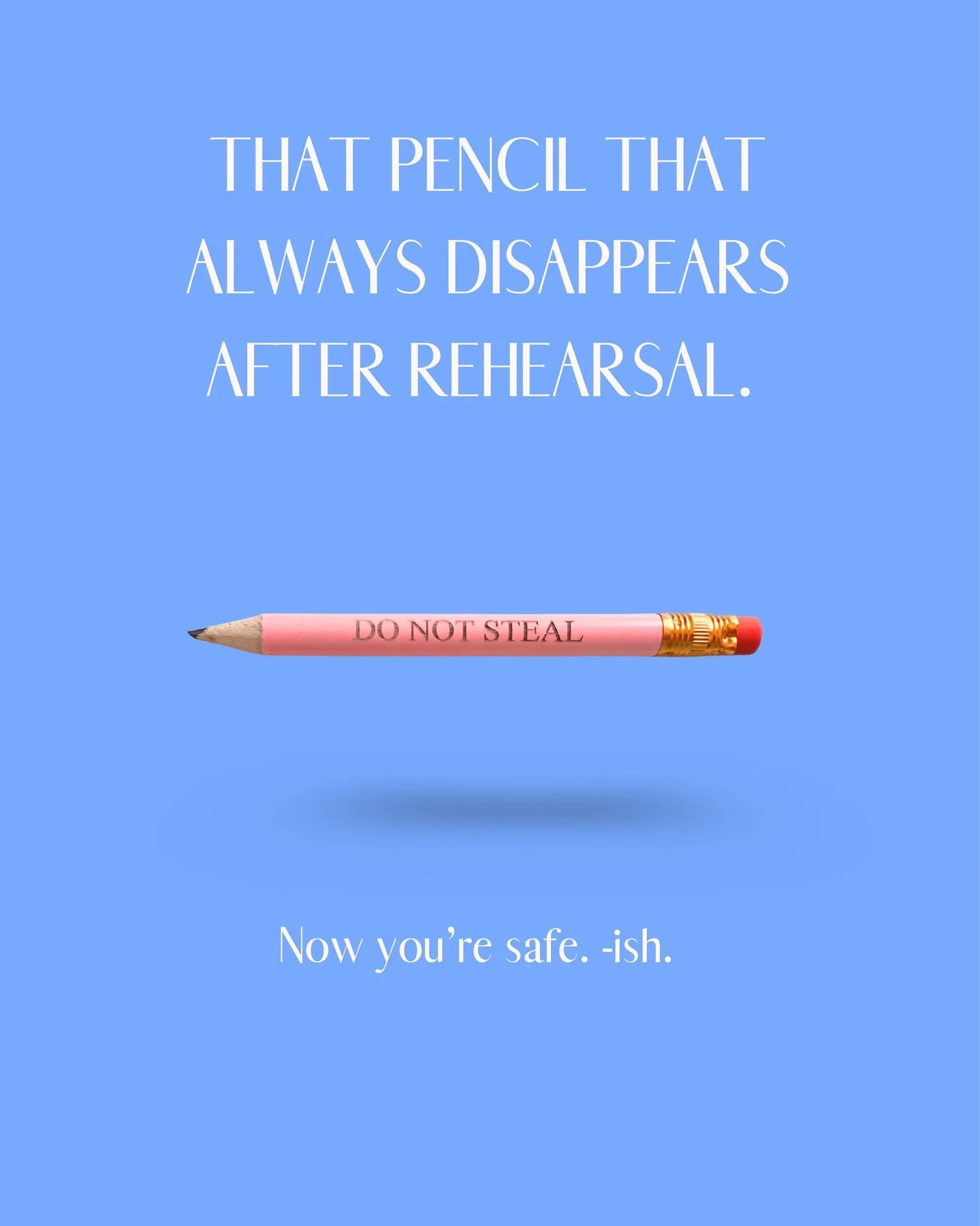 Rehearsal&rsquo;s over. Your pencil&rsquo;s gone. Again. Don&rsquo;t worry, pick up a new one at :
📍​Flaniermarkt, Neubaugasse 71, 26 &amp; 27.09.2025. See you ?