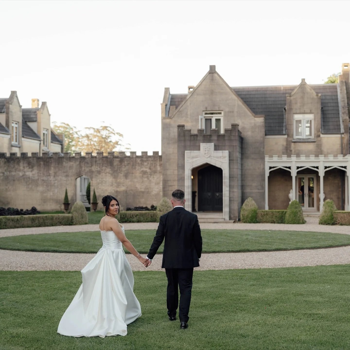 A circle ceremony nestled in the Southern Highlands. 

Venue: @benhuonmanor 
Dress: @white_butterfly_bridal_couture 
Makeup: @makeupbymaradina 
Hair: @hairbymartinah 
Celebrant: @married_by_kristie 
Stylist &amp; Planner: @rhiannasmithevents 
Second 