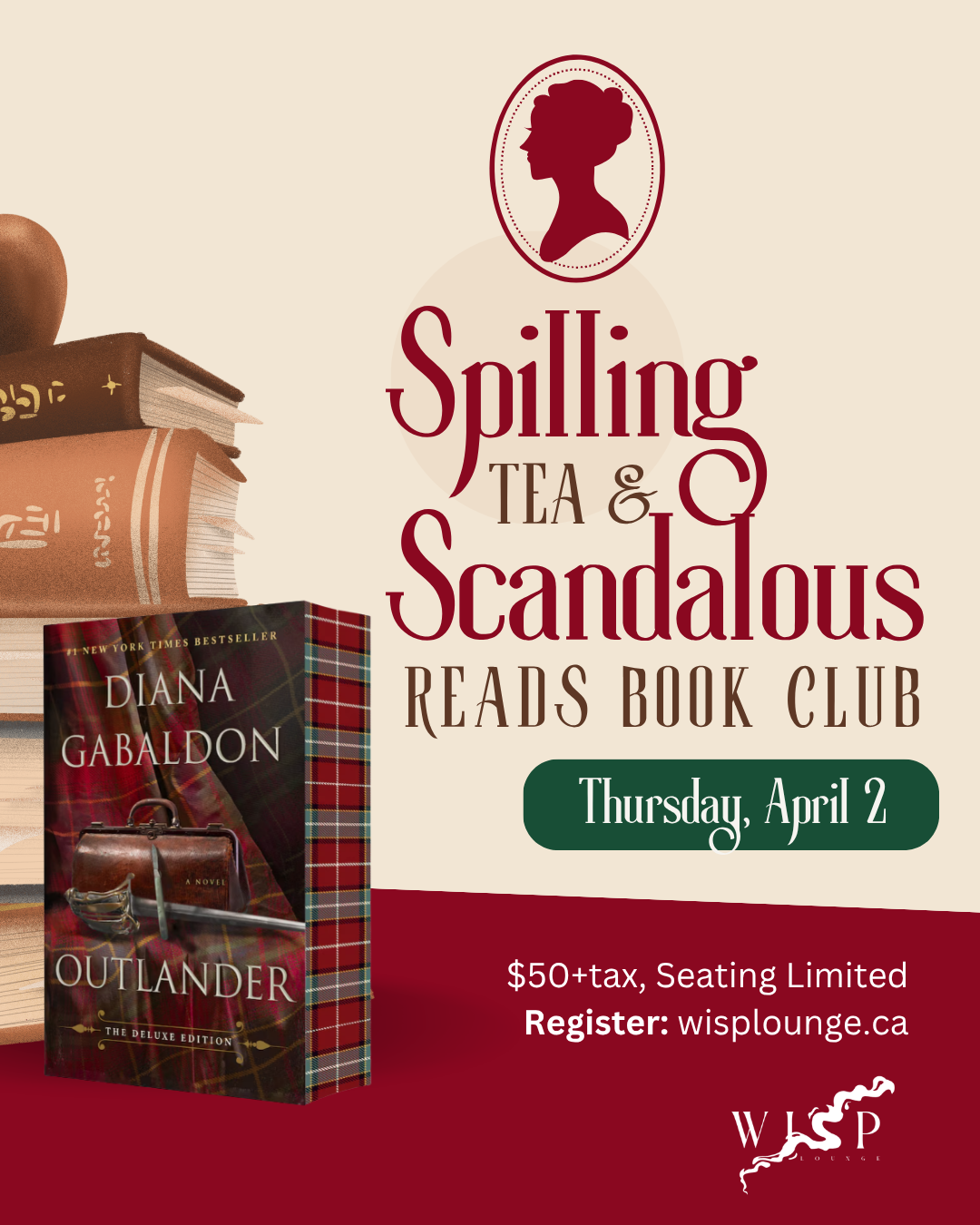 Outlander - Spilling Tea & Scandalous Reads Book Club: April 2 till May 7