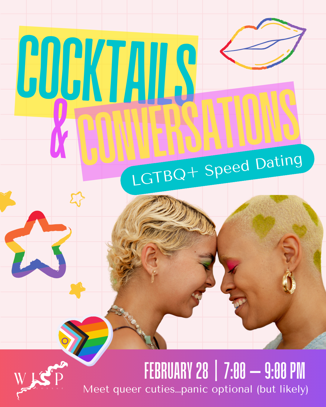 Cocktails & Conversations LGTBQ+ Speed Dating