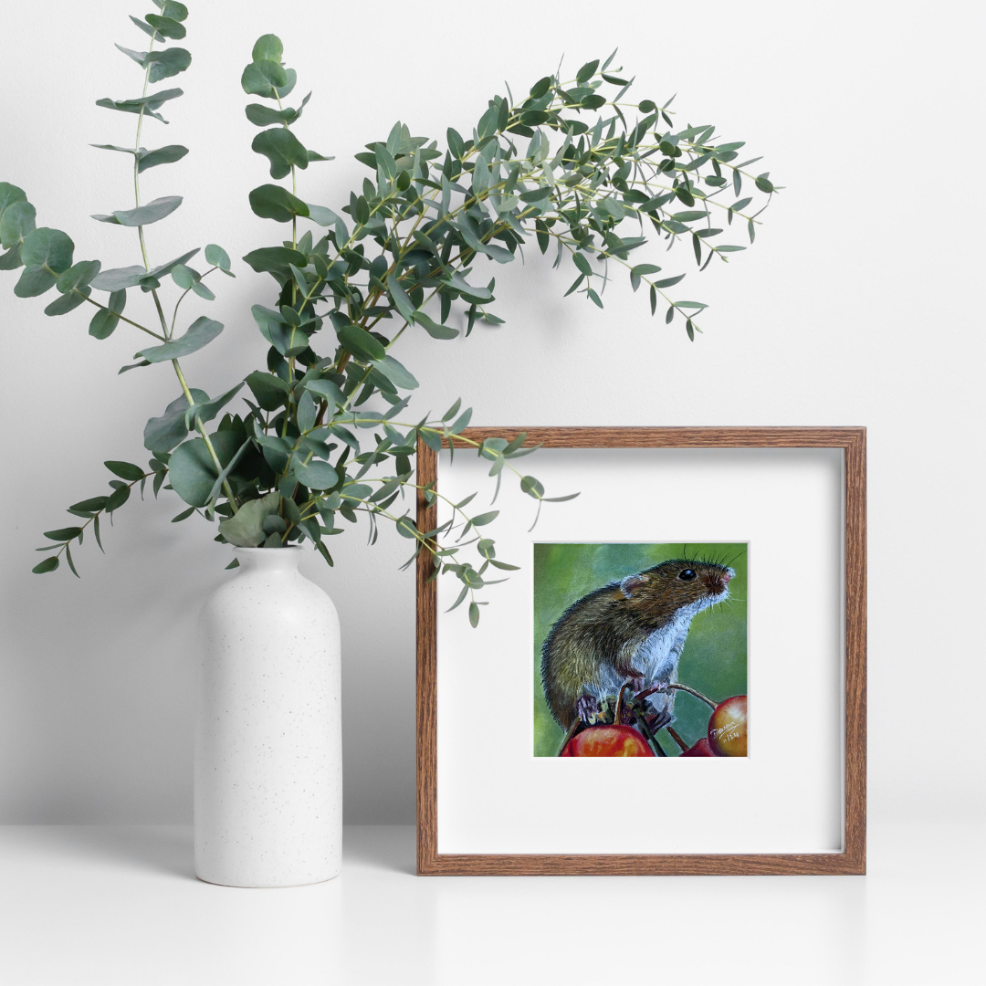 Mouse Portrait Print