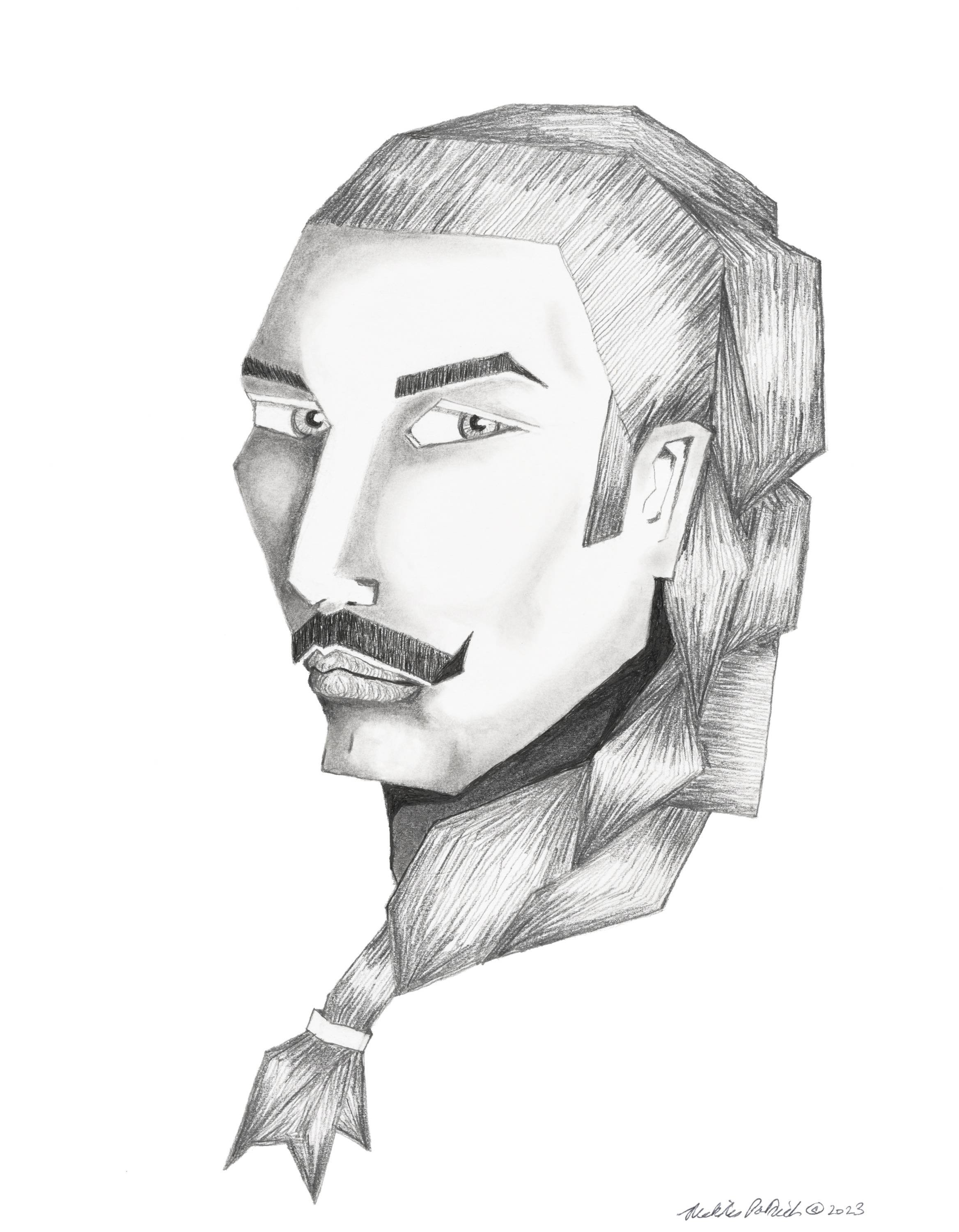 “Boy with Braid” (Original)
