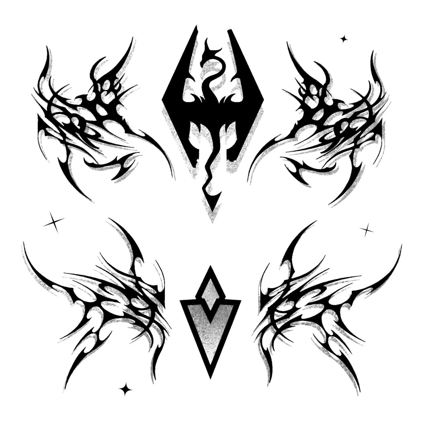 ✨skyrim tramp stamps ✨

hourly rate, 2 - 5 hour sessions for each. 🖤

#tattoo #tattooartist #skyrim