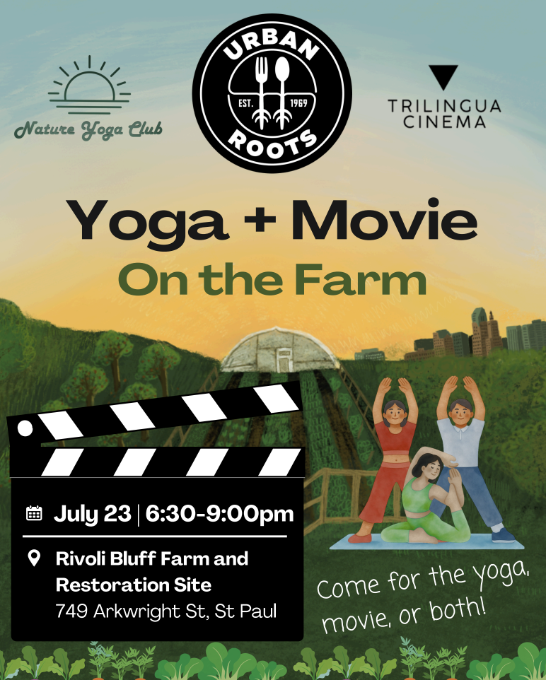 Community Powered Yoga with Urban Roots + TriLingua Cinema 