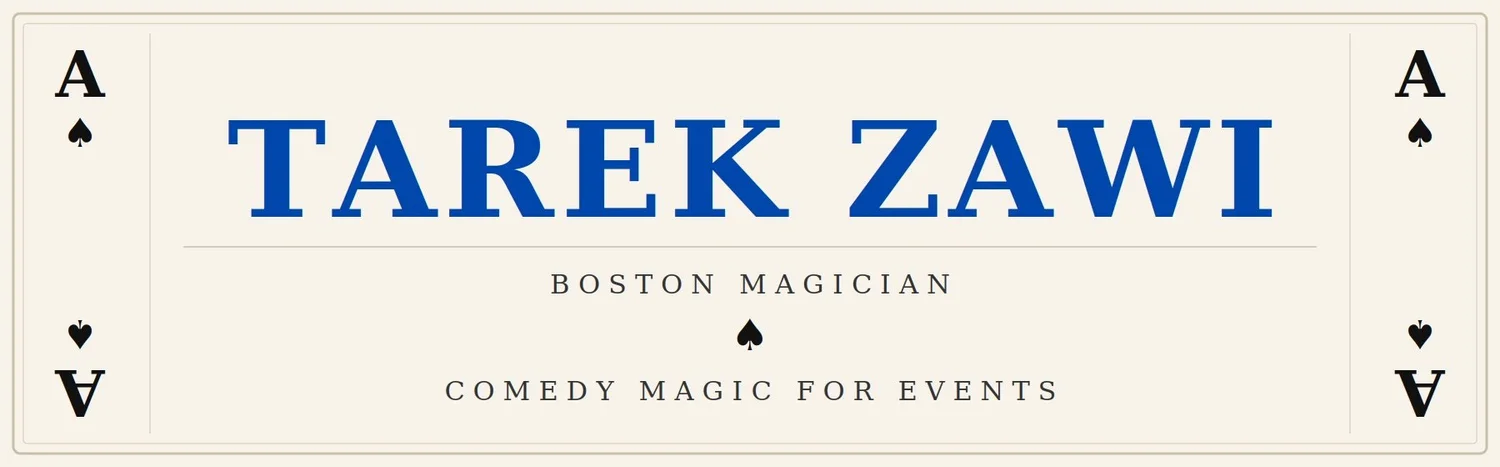 Tarek Zawi | Boston Magician for Corporate Events,  Private Events and Weddings
