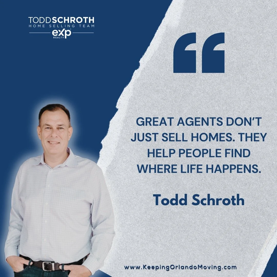 Great agents don&rsquo;t just sell homes &mdash; they help people find where life happens. 🏡

Every key handed over represents more than a closing &mdash; it&rsquo;s the start of a new chapter, new memories, and new beginnings.

At the Todd Schroth 