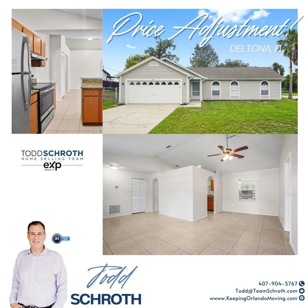 💰 Price Adjustment! ✨

Welcome to 590 Twin Lake Avenue &mdash; a beautifully maintained 3-bedroom, 2-bathroom home perfectly situated on a spacious corner lot in Deltona, FL! This inviting home offers a split-bedroom floor plan that combines privacy
