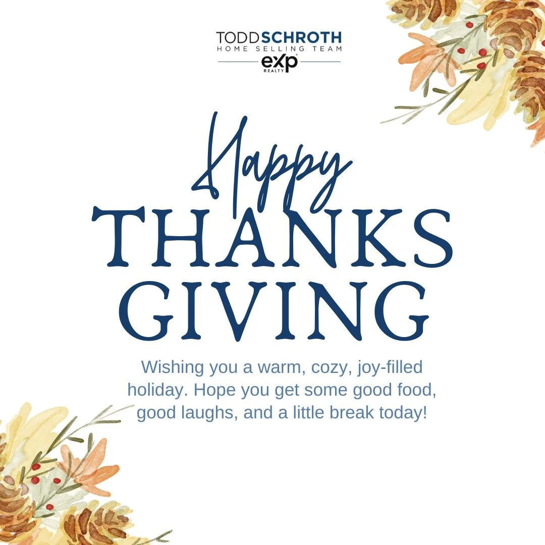 From our team to yours &mdash; wishing you a joyful, cozy Thanksgiving! Grateful for the community we serve and the people who make it all worthwhile.🧡🍂🦃

#HappyThanksgiving #GratefulHeart #Thanksgiving2025 #Thankful #HolidaySeason #RealEstateLife